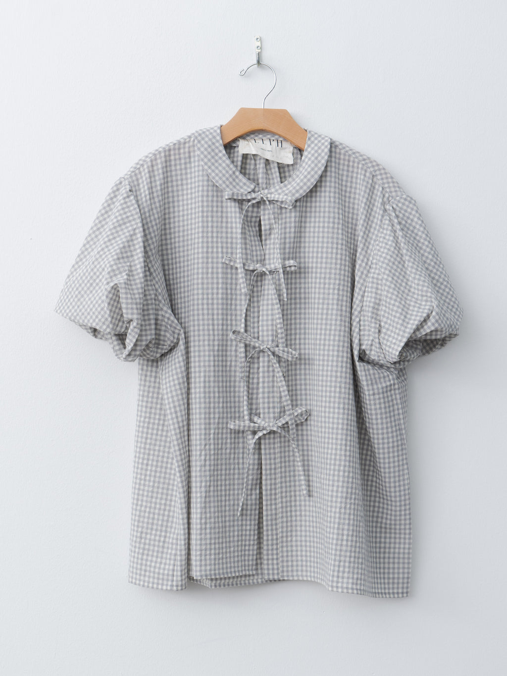 Namu Shop - Eleph Auntie Shirt - Grey Check