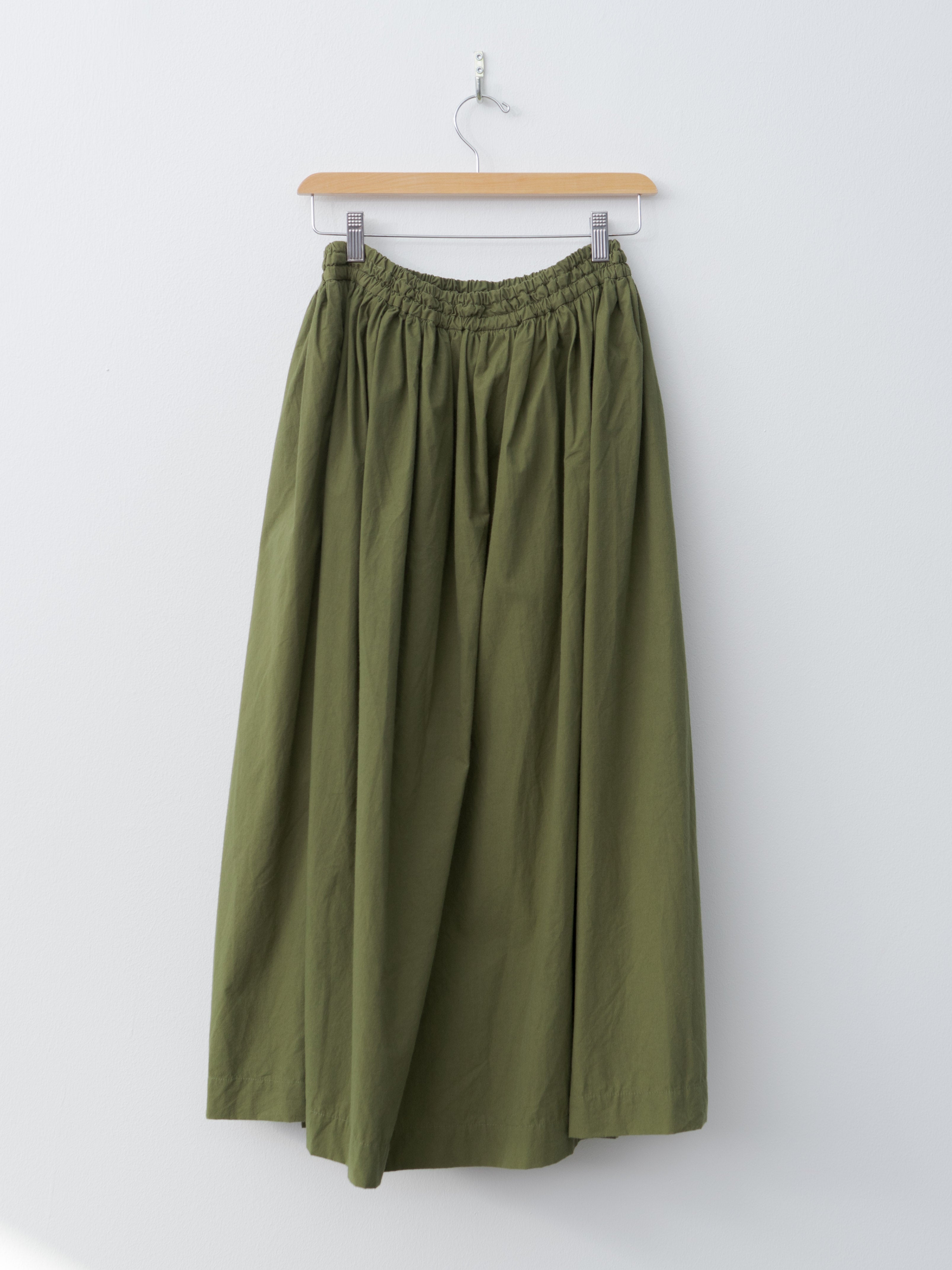 Namu Shop - Ichi Antiquites Ohmi Typewriter Skirt - Olive