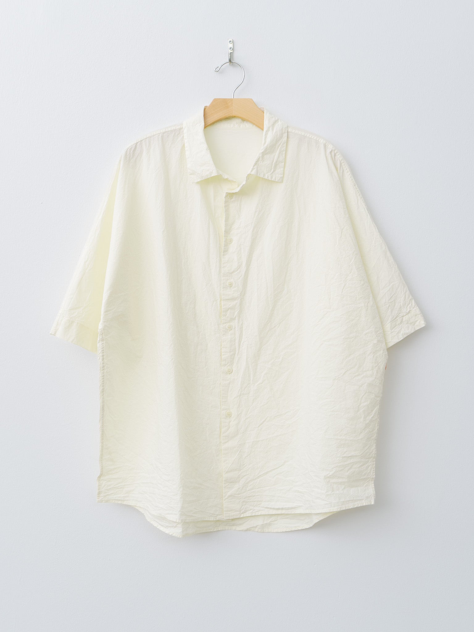 Namu Shop - Casey Casey Waga Short Sleeve Shirt L COT - Natural