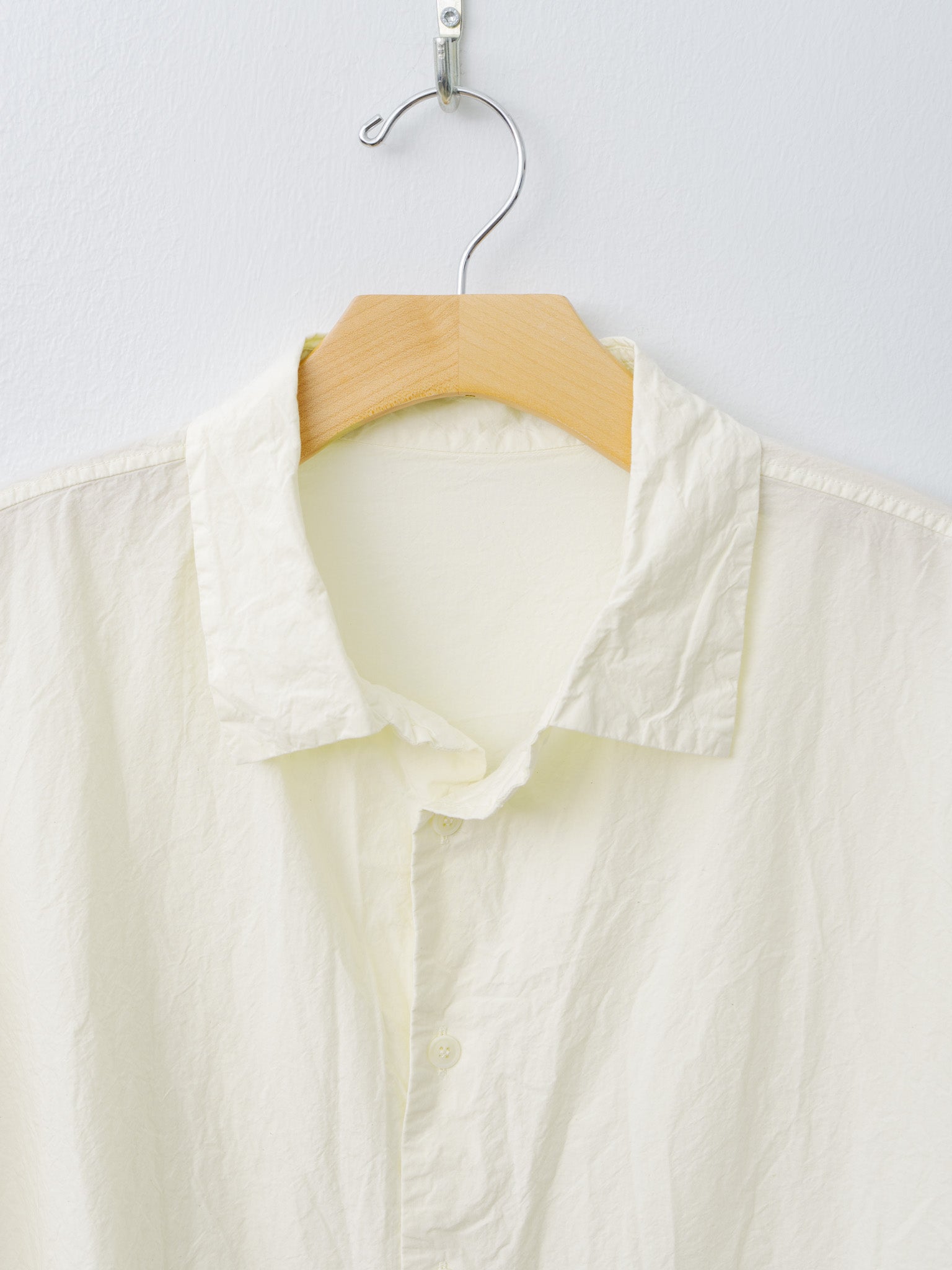 Namu Shop - Casey Casey Waga Short Sleeve Shirt L COT - Natural