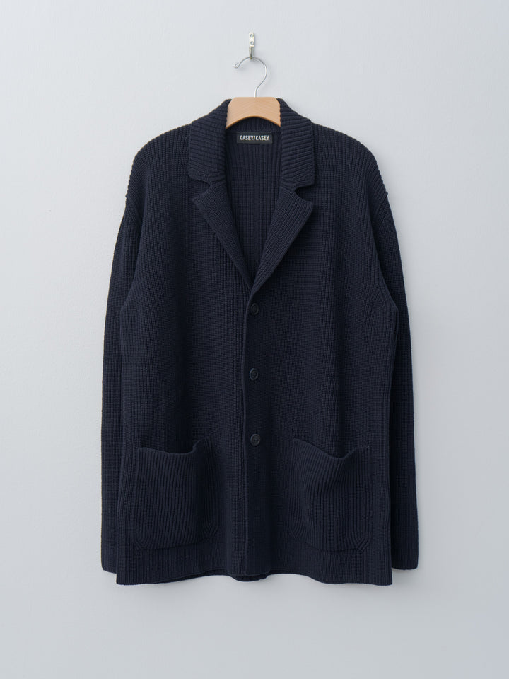 Namu Shop - Casey Casey Pannocchia Jacket CREPE COT - Navy