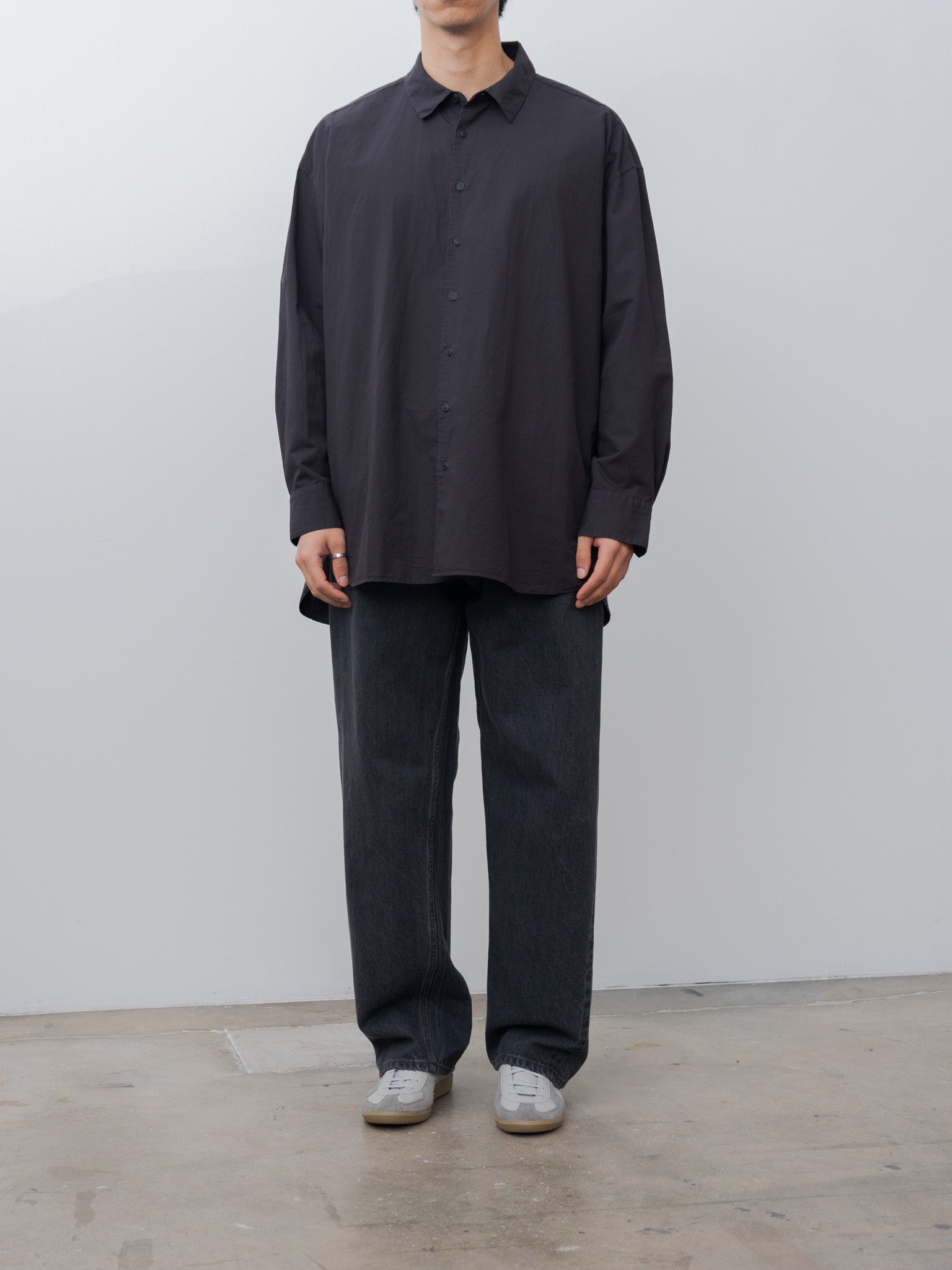 Namu Shop - Casey Casey Hamnet Shirt LIN COT - Night