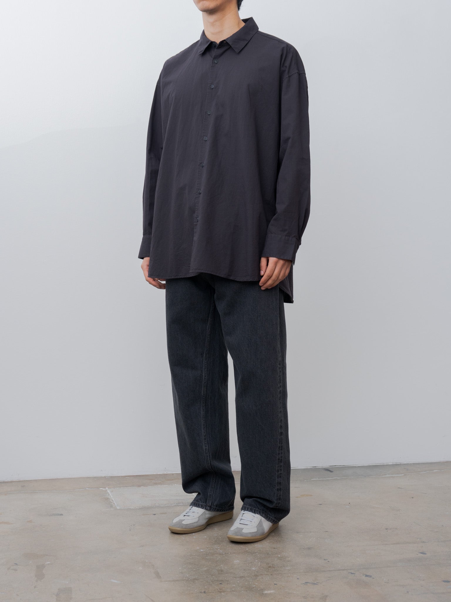 Namu Shop - Casey Casey Hamnet Shirt LIN COT - Night