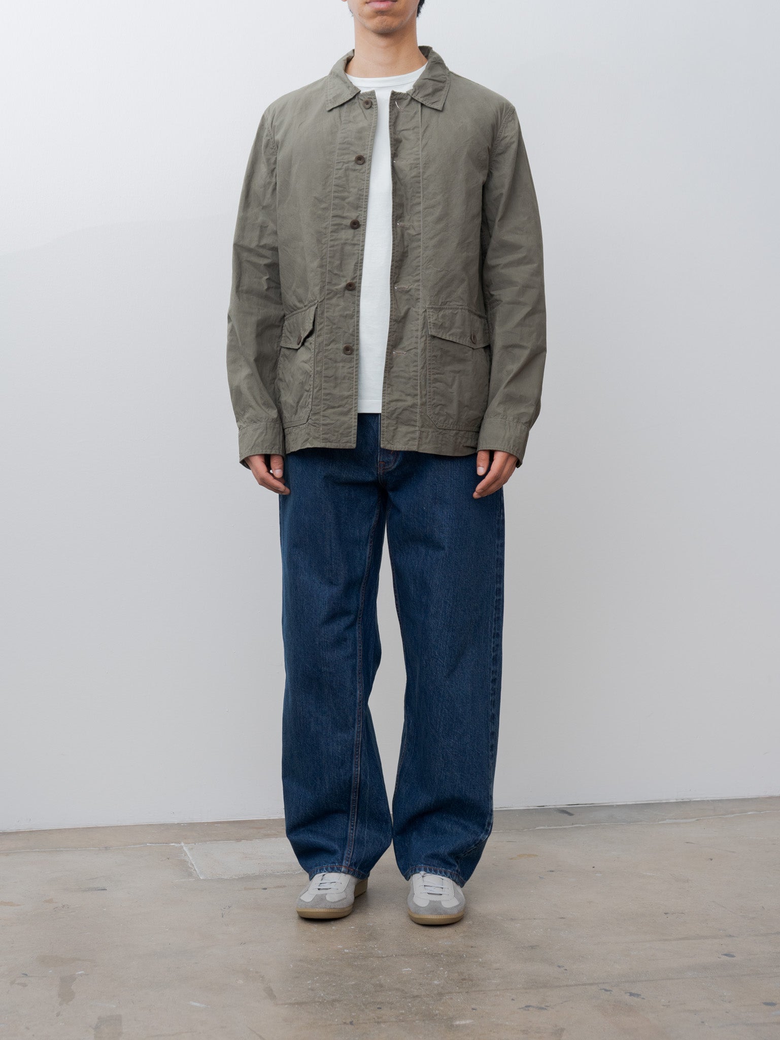 Namu Shop - Casey Casey Abel Jacket L WAX - Tarmac