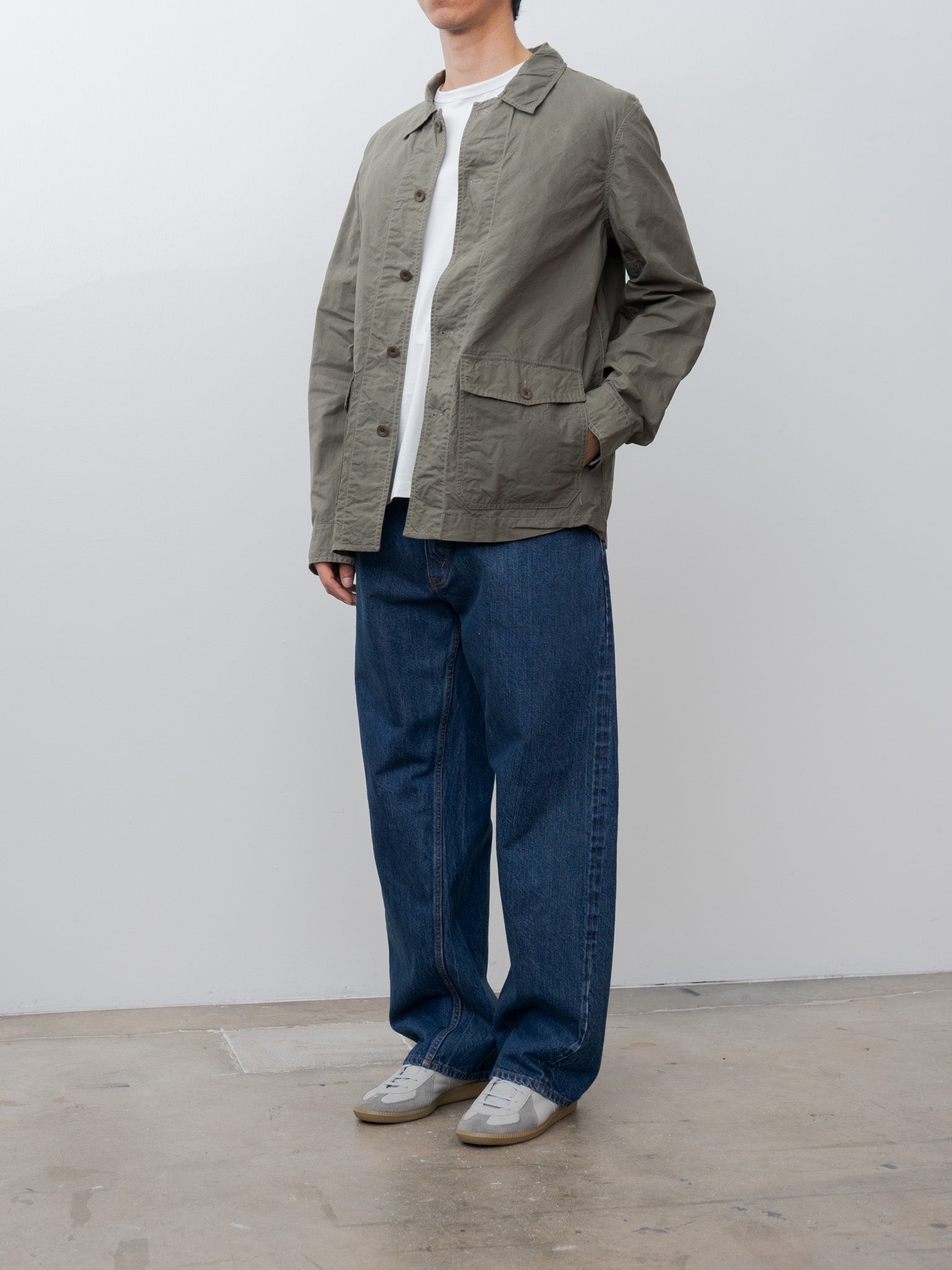 Namu Shop - Casey Casey Abel Jacket L WAX - Tarmac