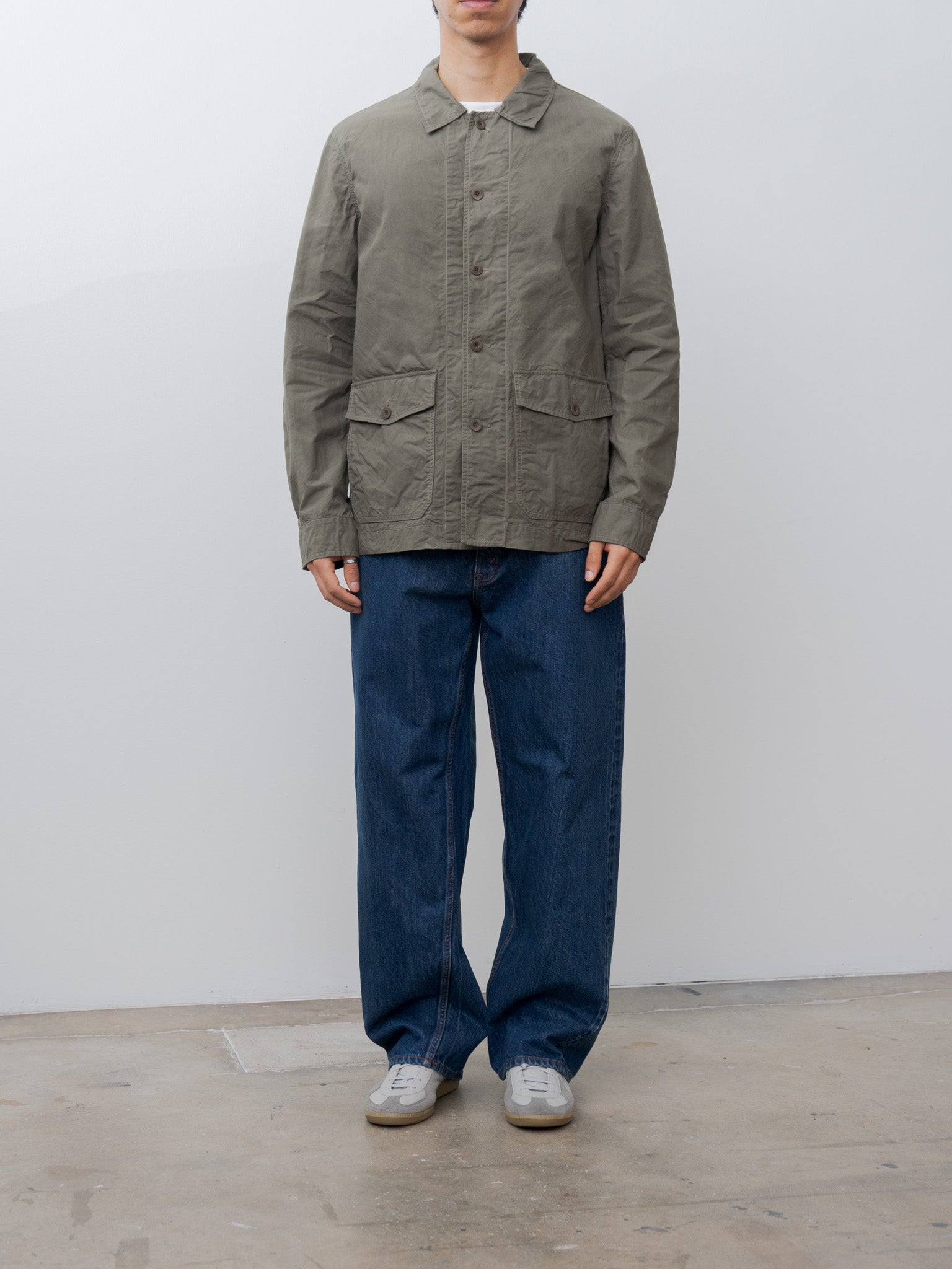 Namu Shop - Casey Casey Abel Jacket L WAX - Tarmac
