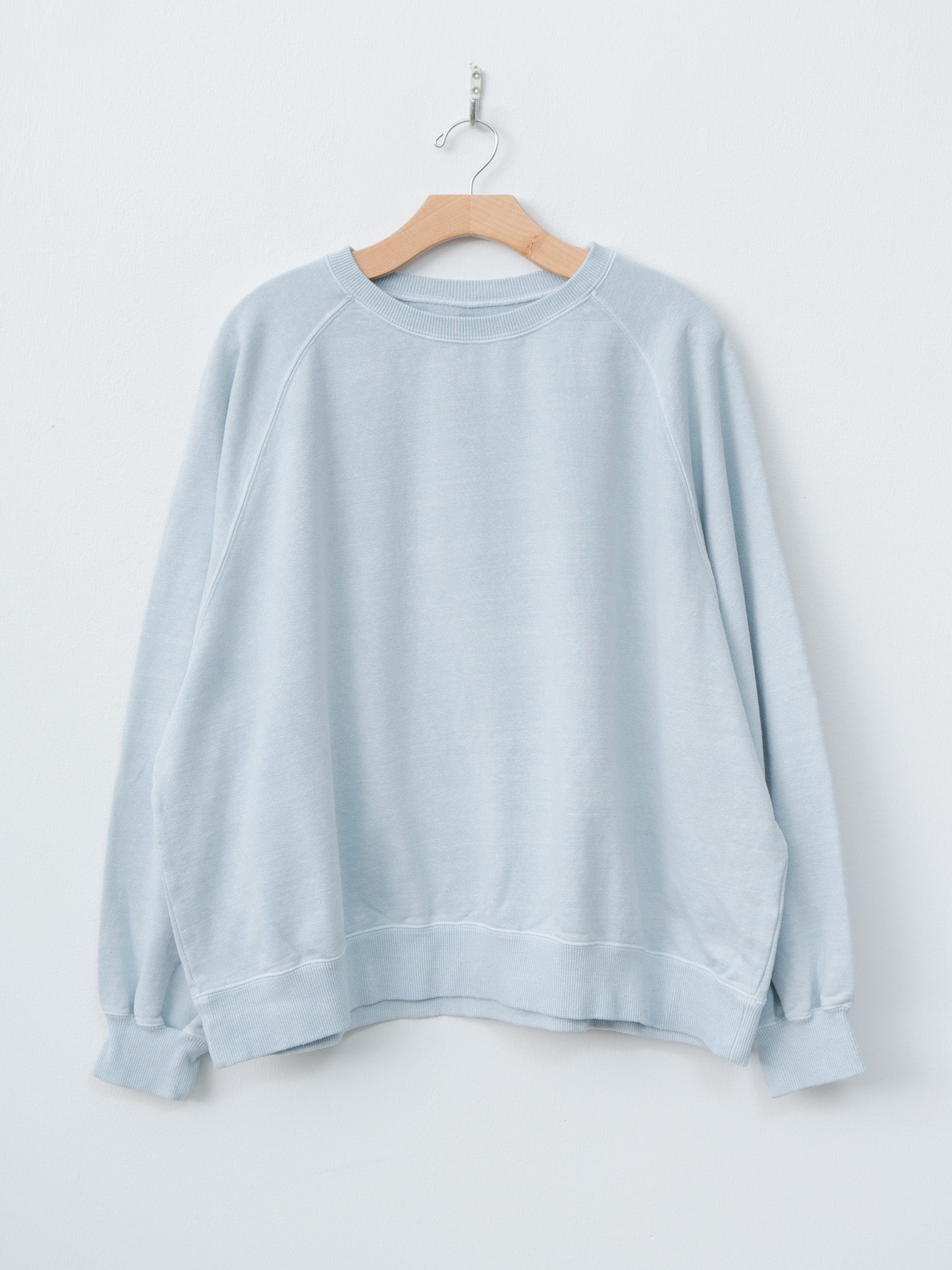 Namu Shop - Veritecoeur Pigment Dye Sweat L/S - Blue