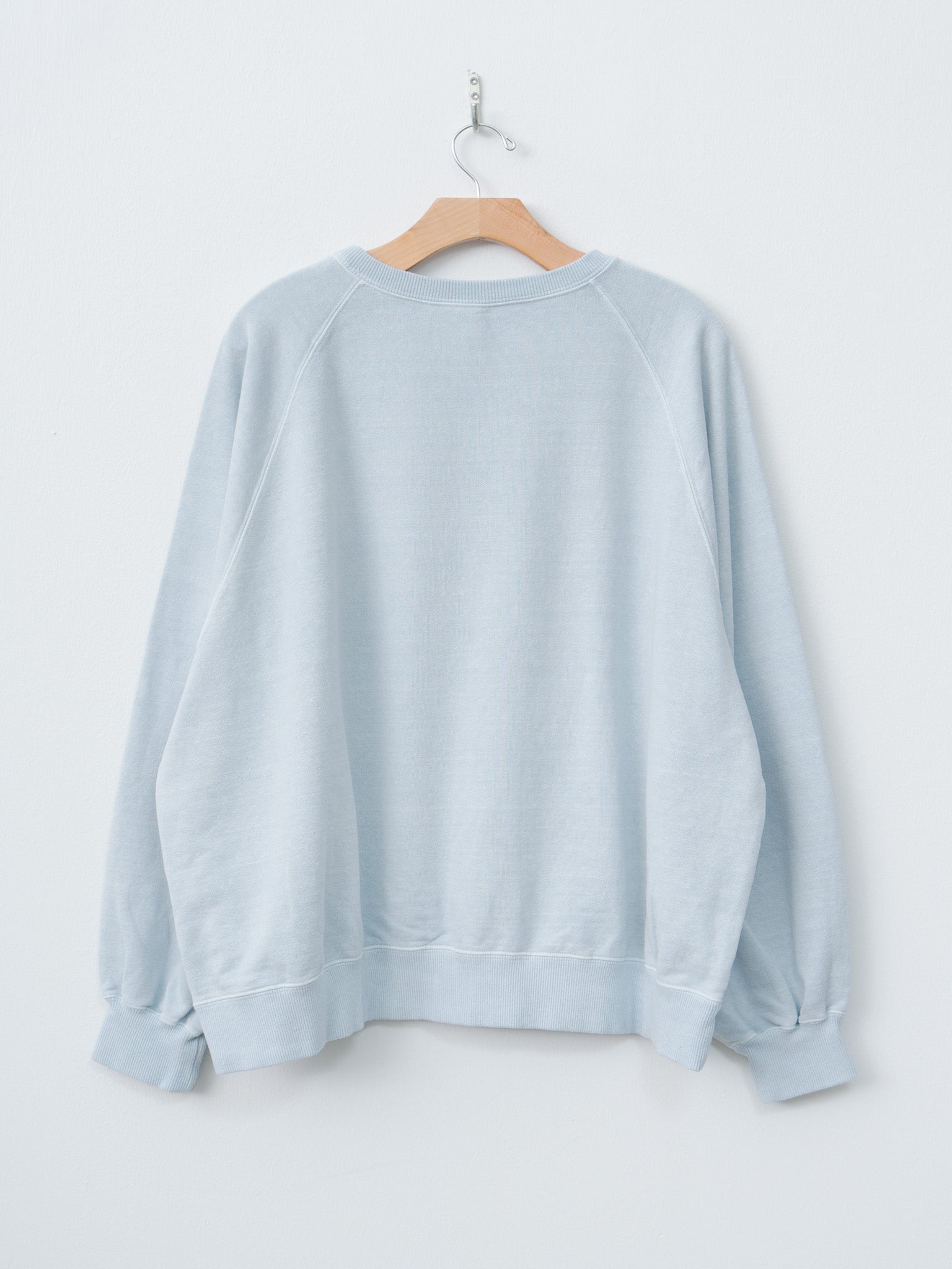 Namu Shop - Veritecoeur Pigment Dye Sweat L/S - Blue