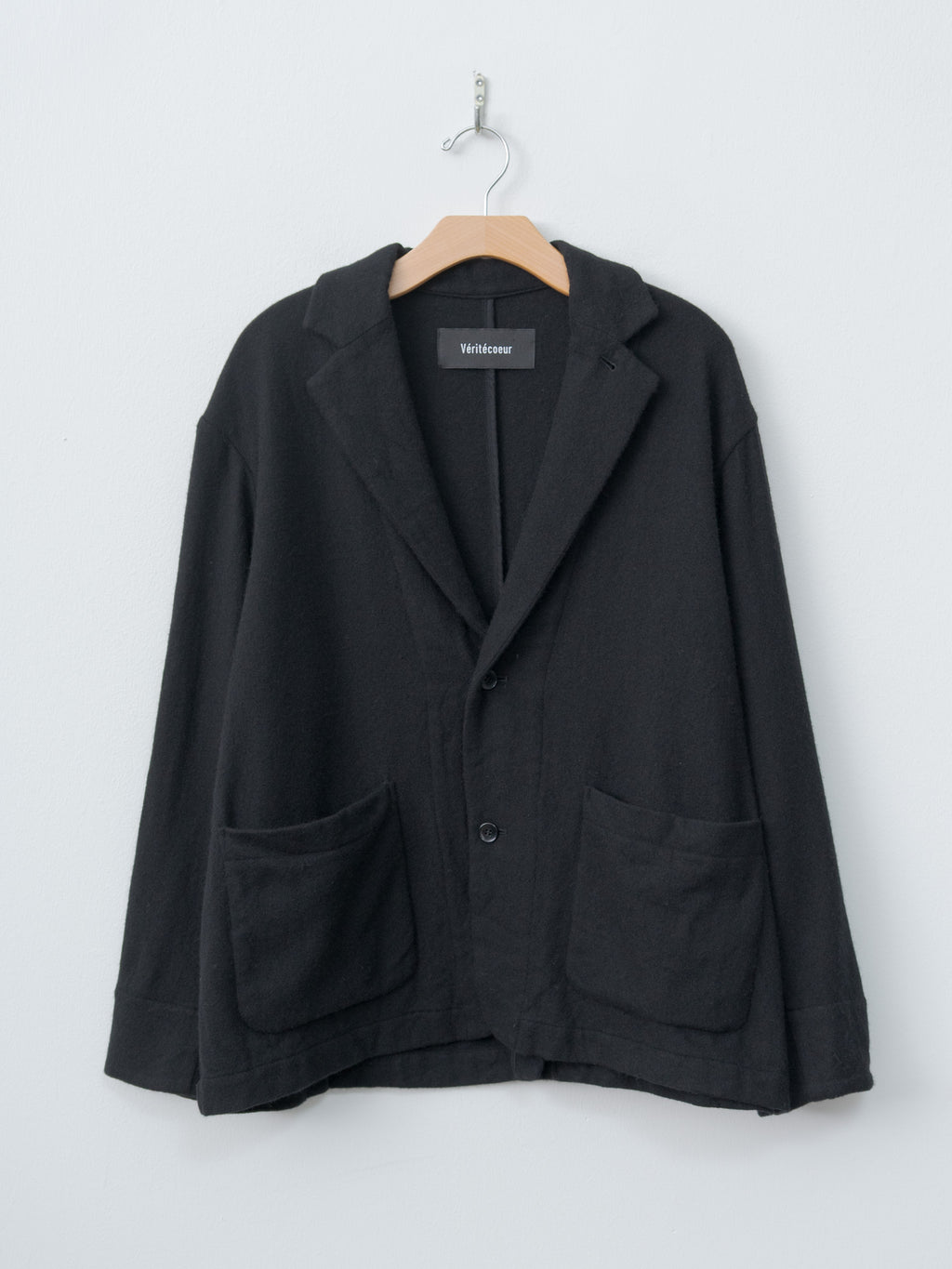 Namu Shop - Veritecoeur Wool Tailored Jacket - Black