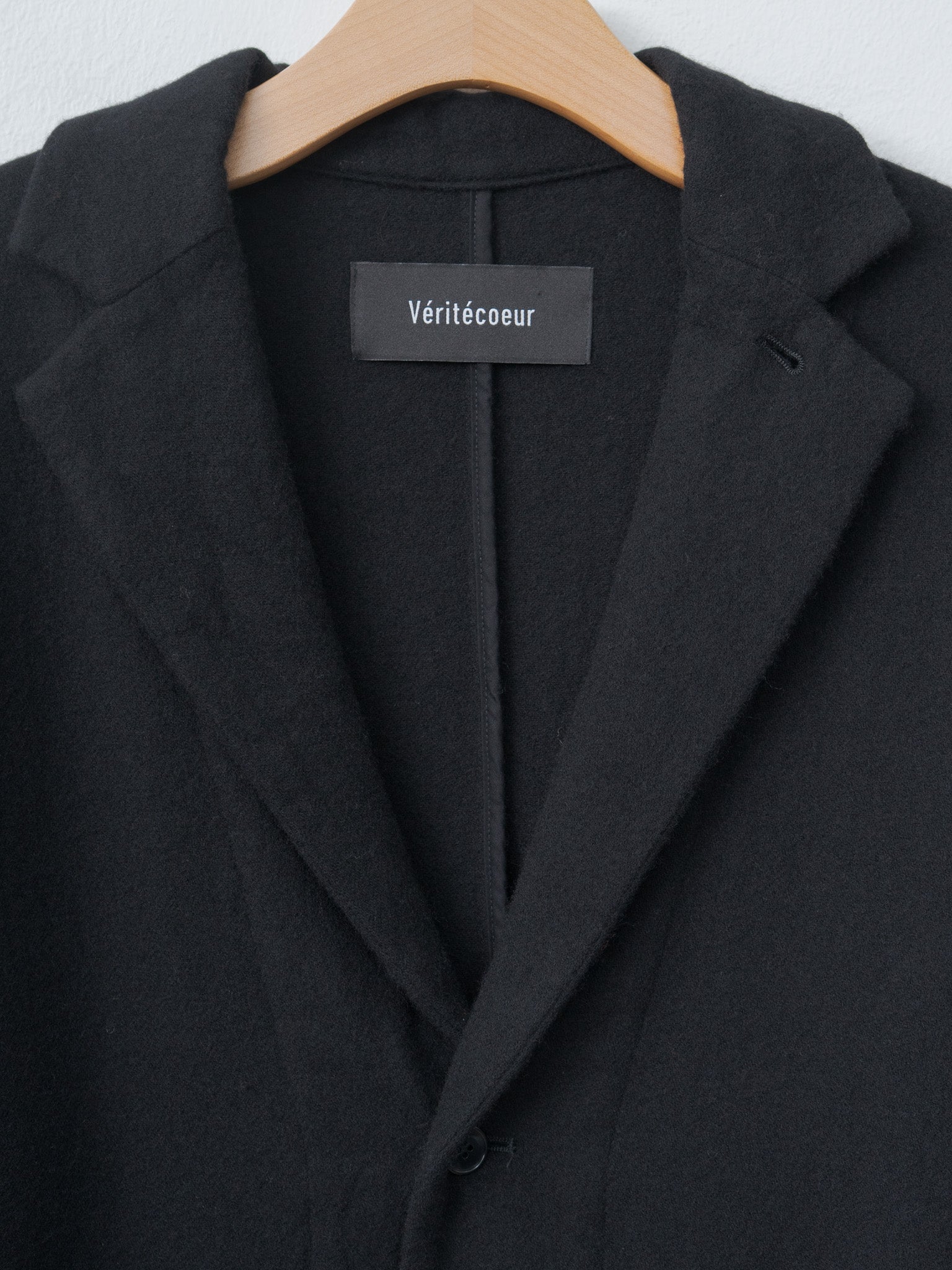 Namu Shop - Veritecoeur Wool Tailored Jacket - Black