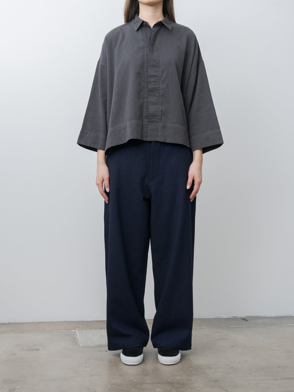 Namu Shop - Veritecoeur C/W Denim Pants - Indigo