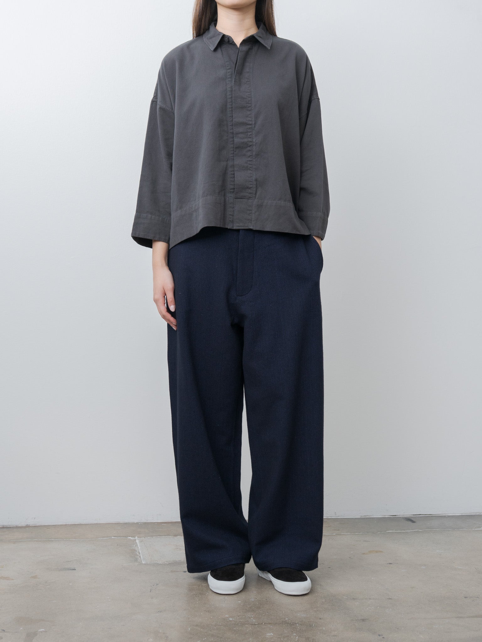 Namu Shop - Veritecoeur C/W Denim Pants - Indigo