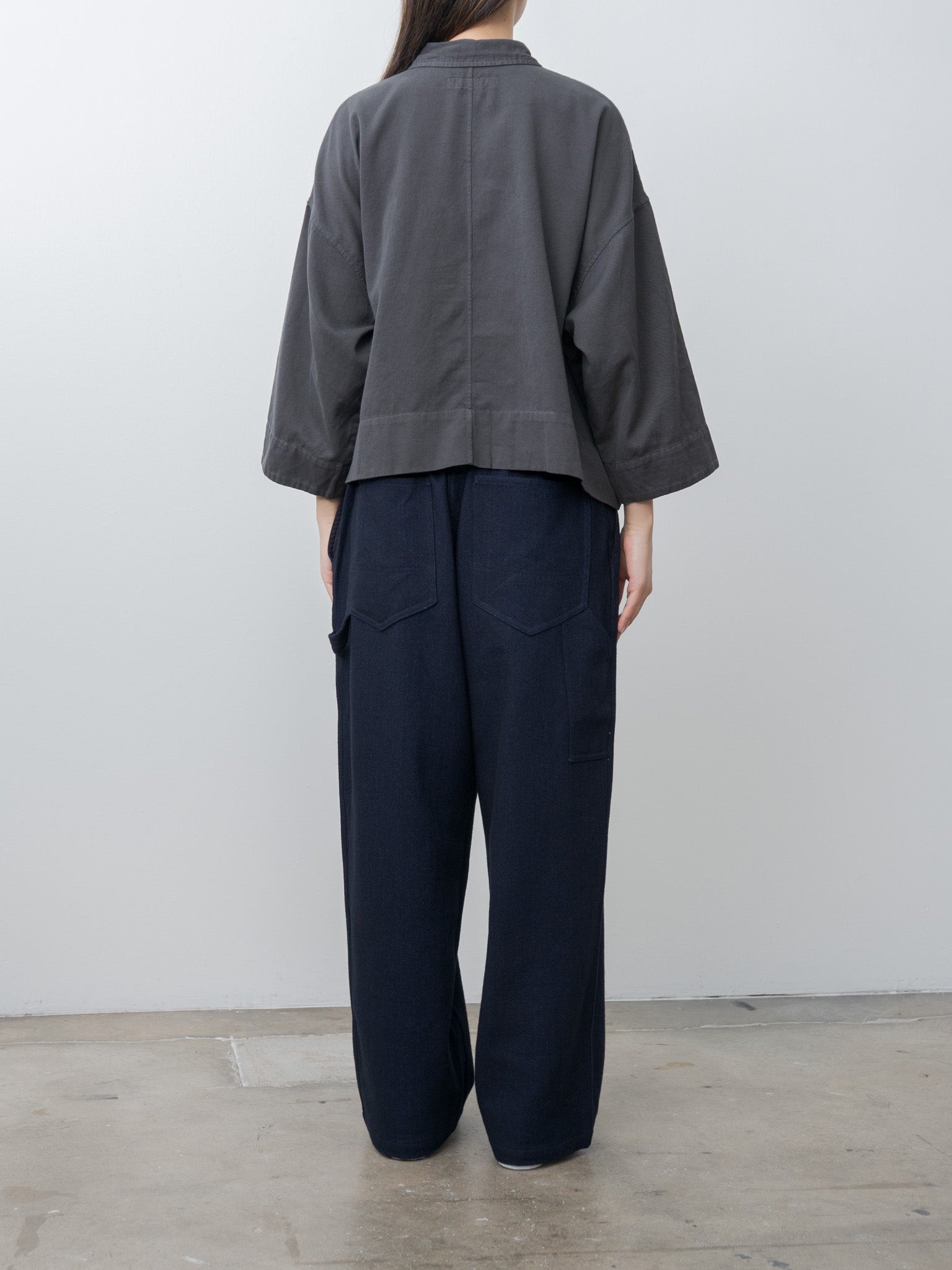 Namu Shop - Veritecoeur Soft Twill Shirt - Sumikuro