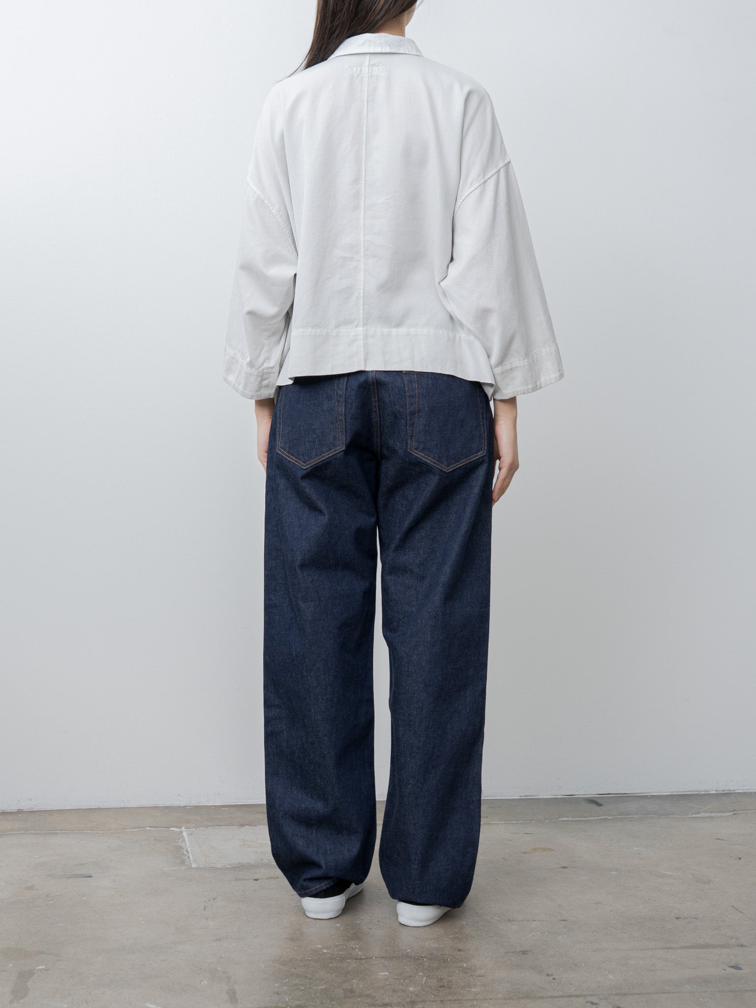 Namu Shop - Veritecoeur Soft Twill Shirt - Ice Gray