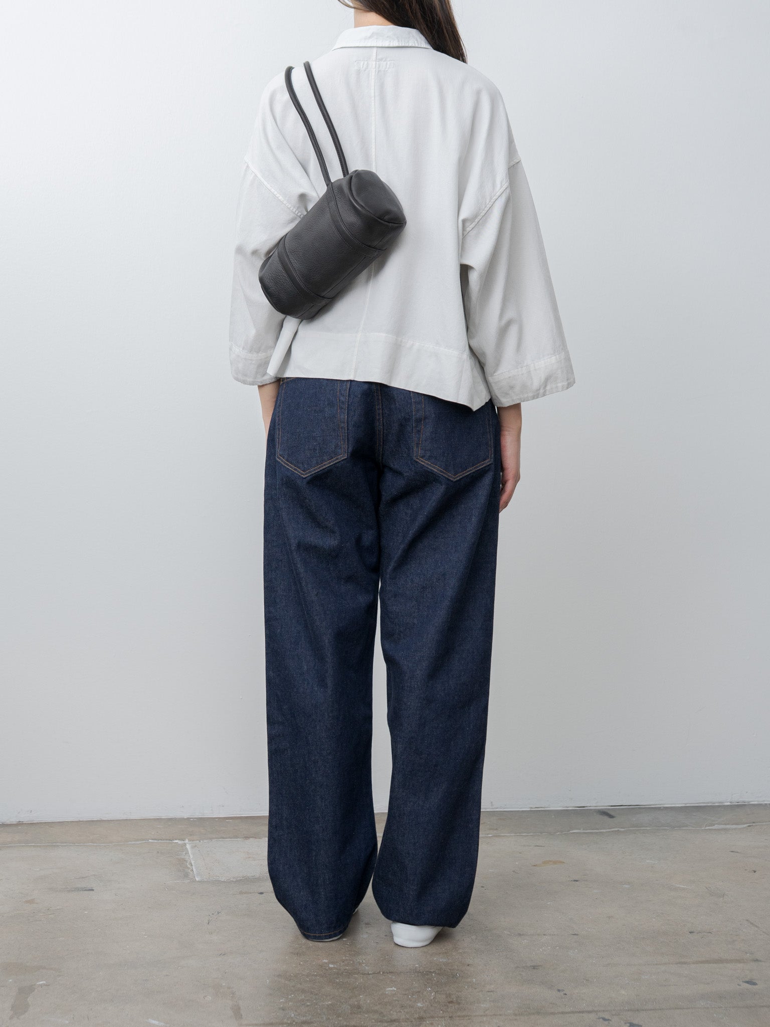 Namu Shop - Veritecoeur Soft Twill Shirt - Ice Gray