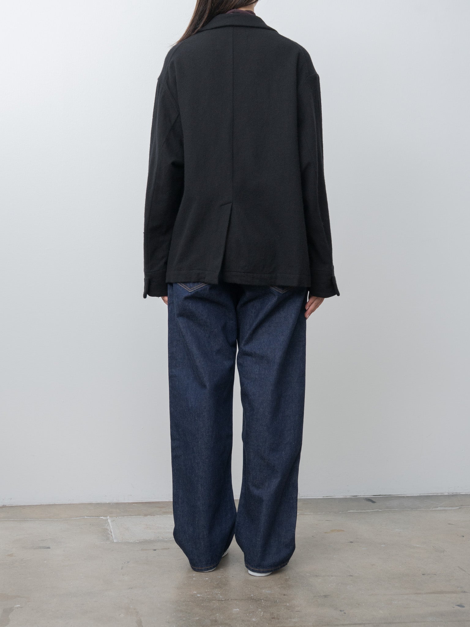 Namu Shop - Veritecoeur Wool Tailored Jacket - Black