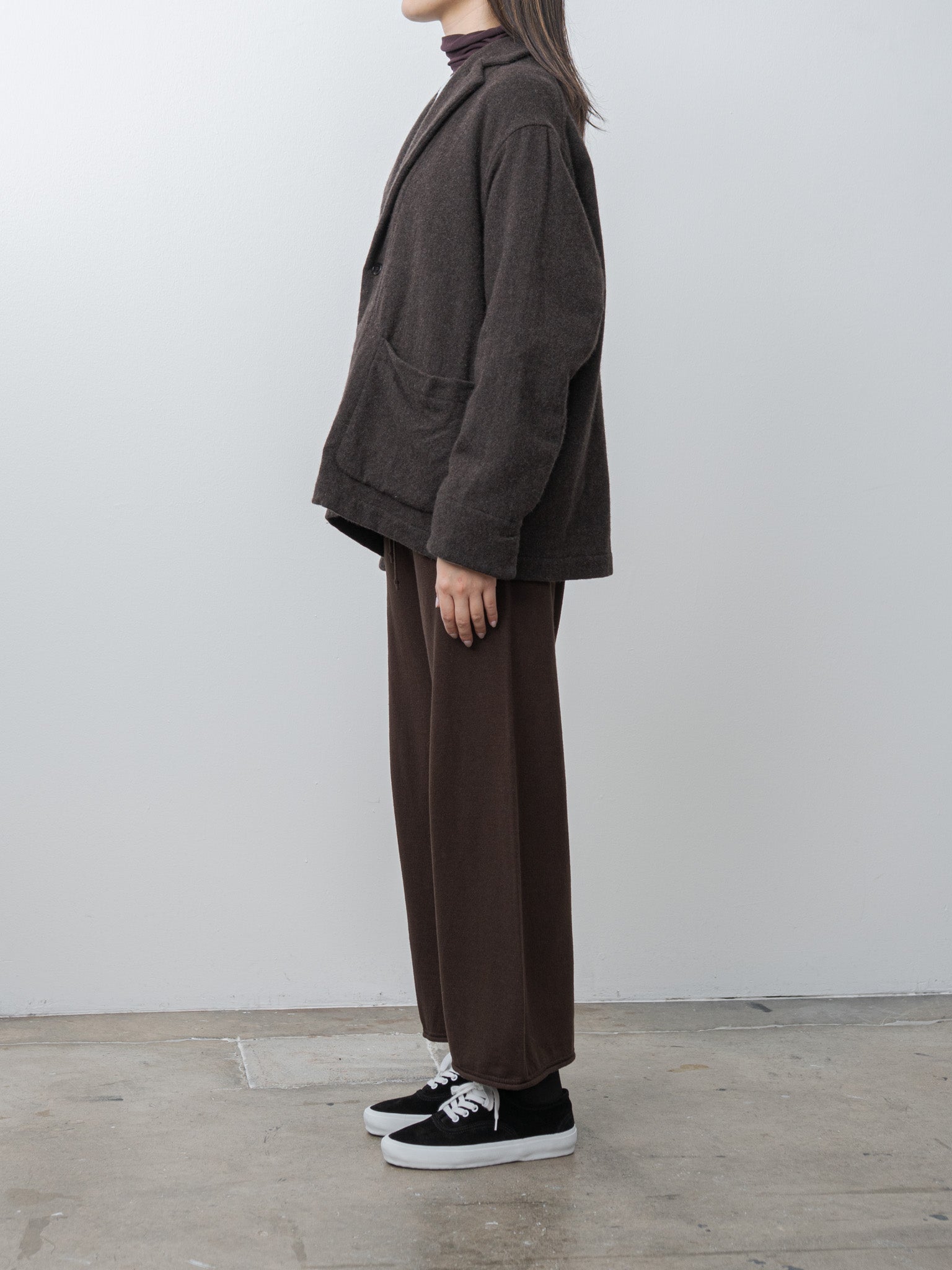 Namu Shop - Veritecoeur Wool Tailored Jacket - Brown