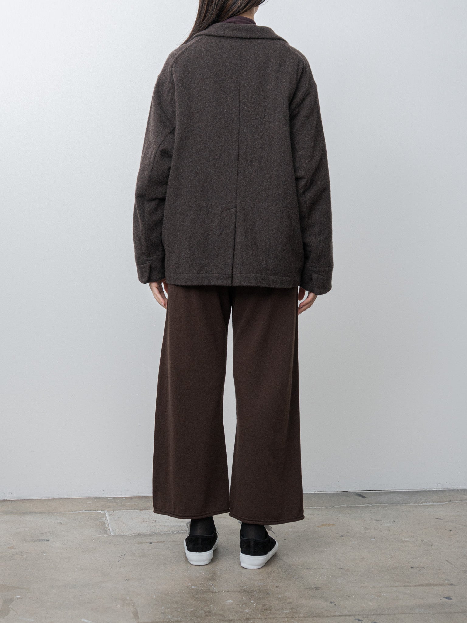 Namu Shop - Veritecoeur Wool Tailored Jacket - Brown