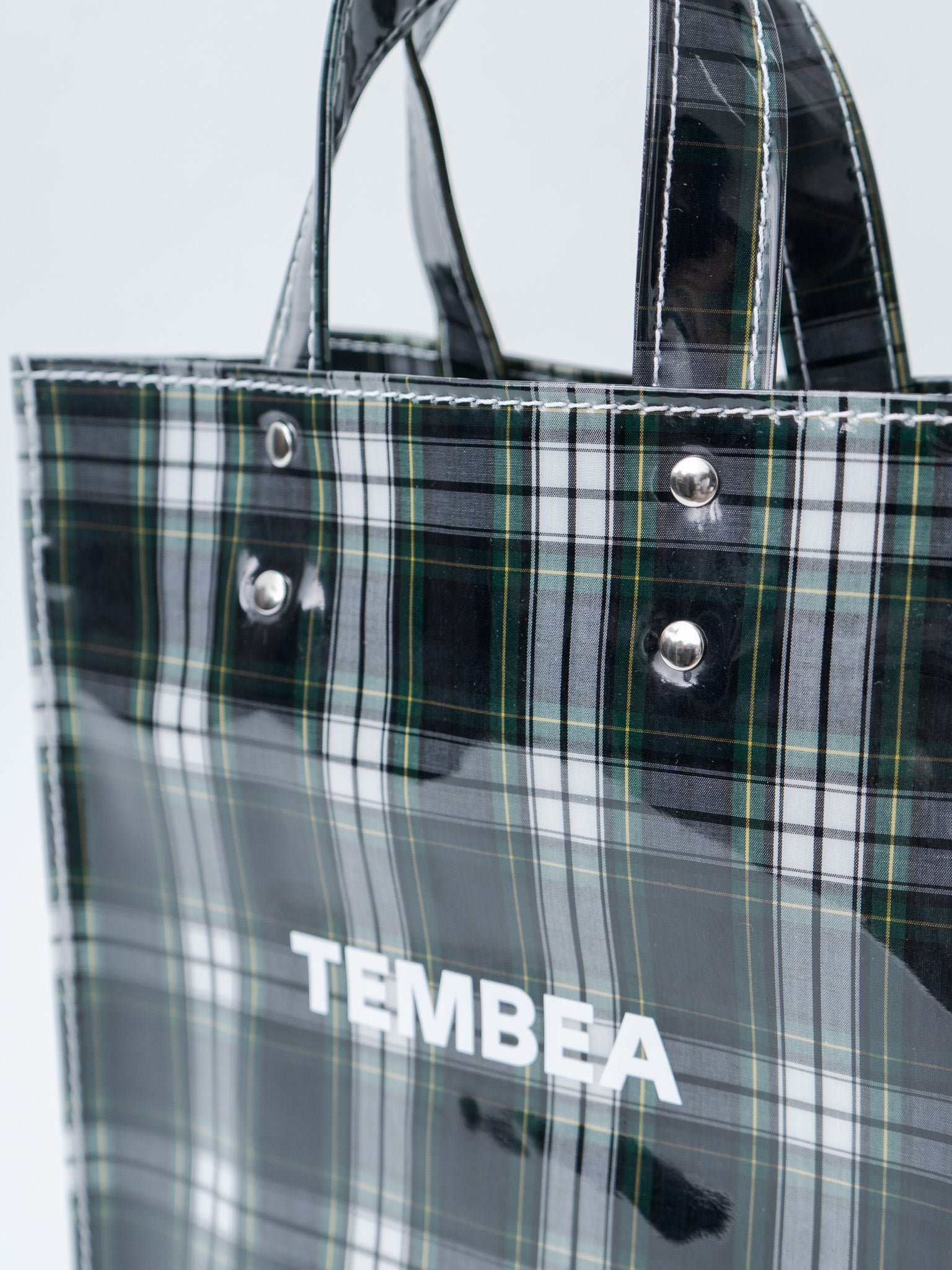 Namu Shop - Tembea Paper Tote Small - Check Dress-Gordon