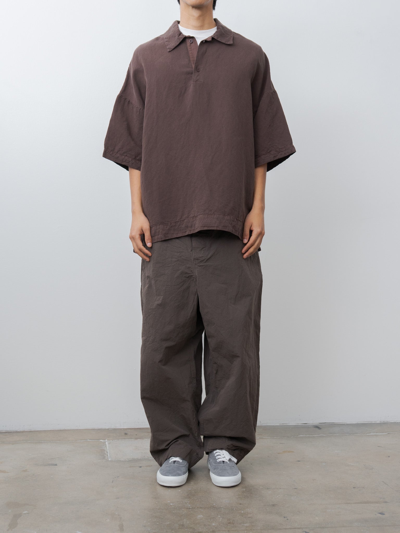 Namu Shop - Casey Casey Equerre Polo TUAREG - Brown