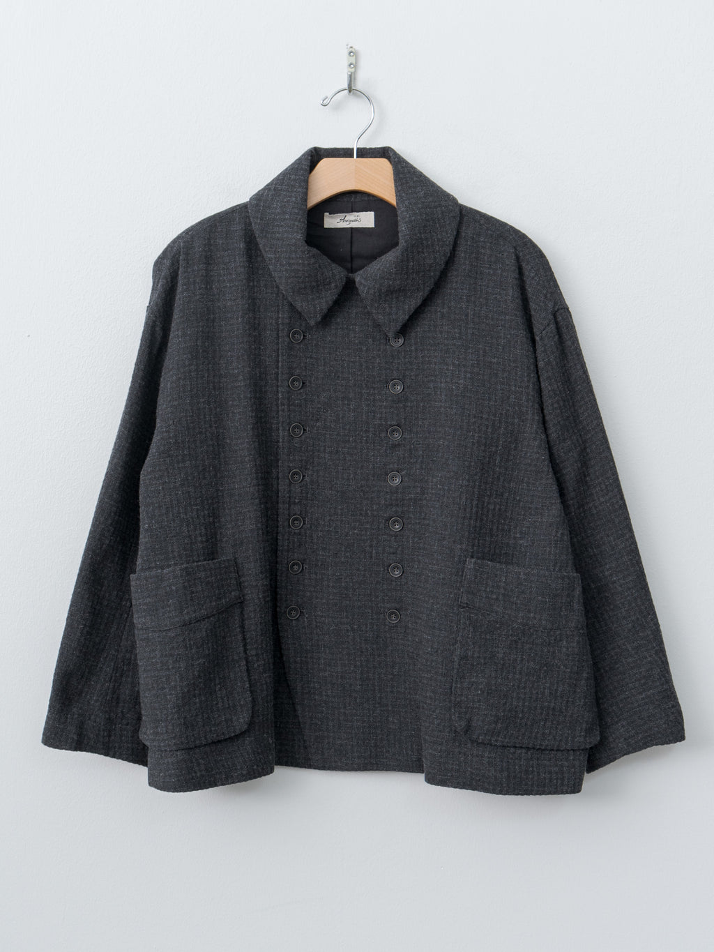 Namu Shop - Ichi Antiquites C/W Seersucker Jacket - Charcoal