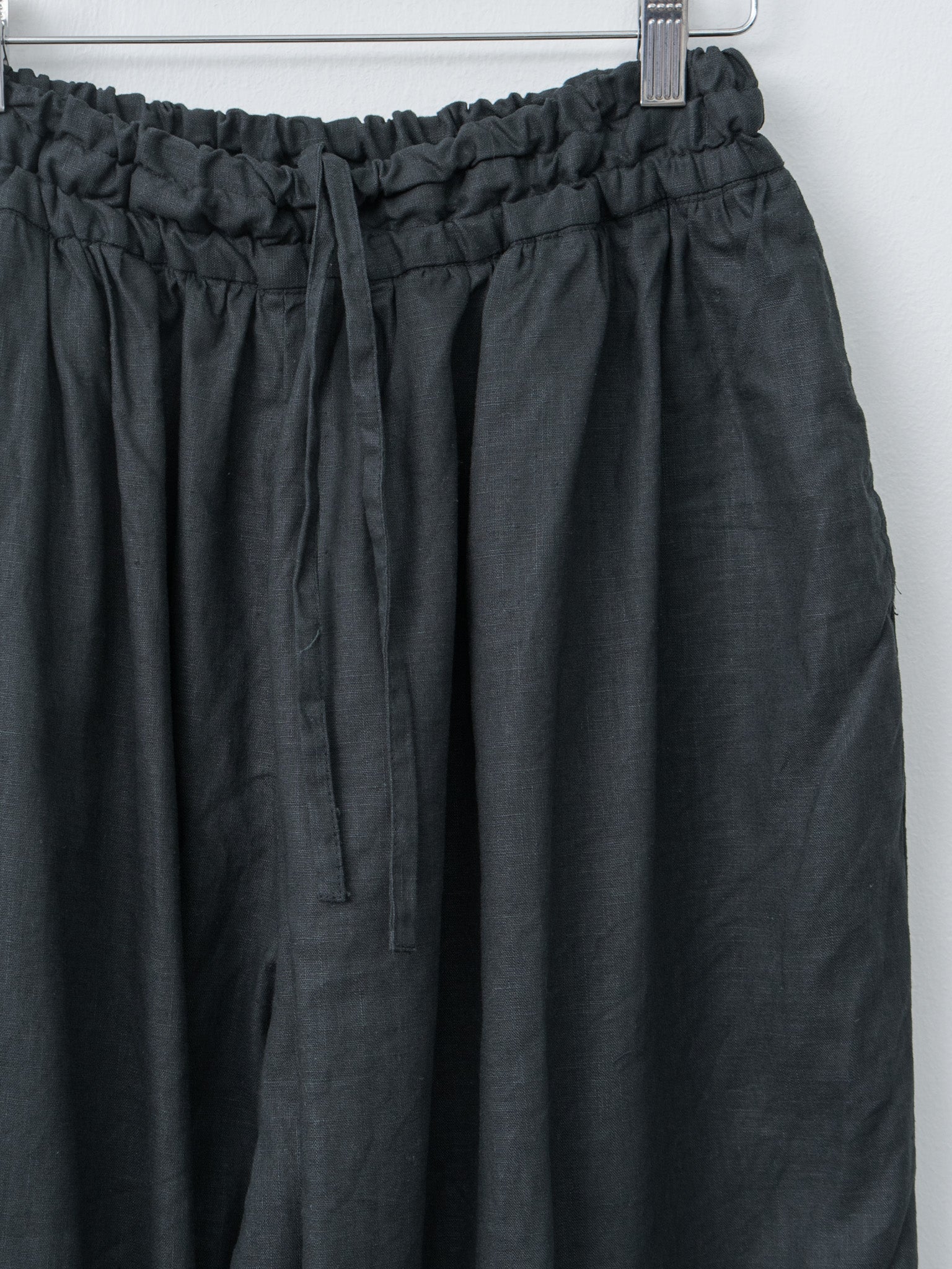 Namu Shop - Ichi Antiquites Canvas Pants - Black