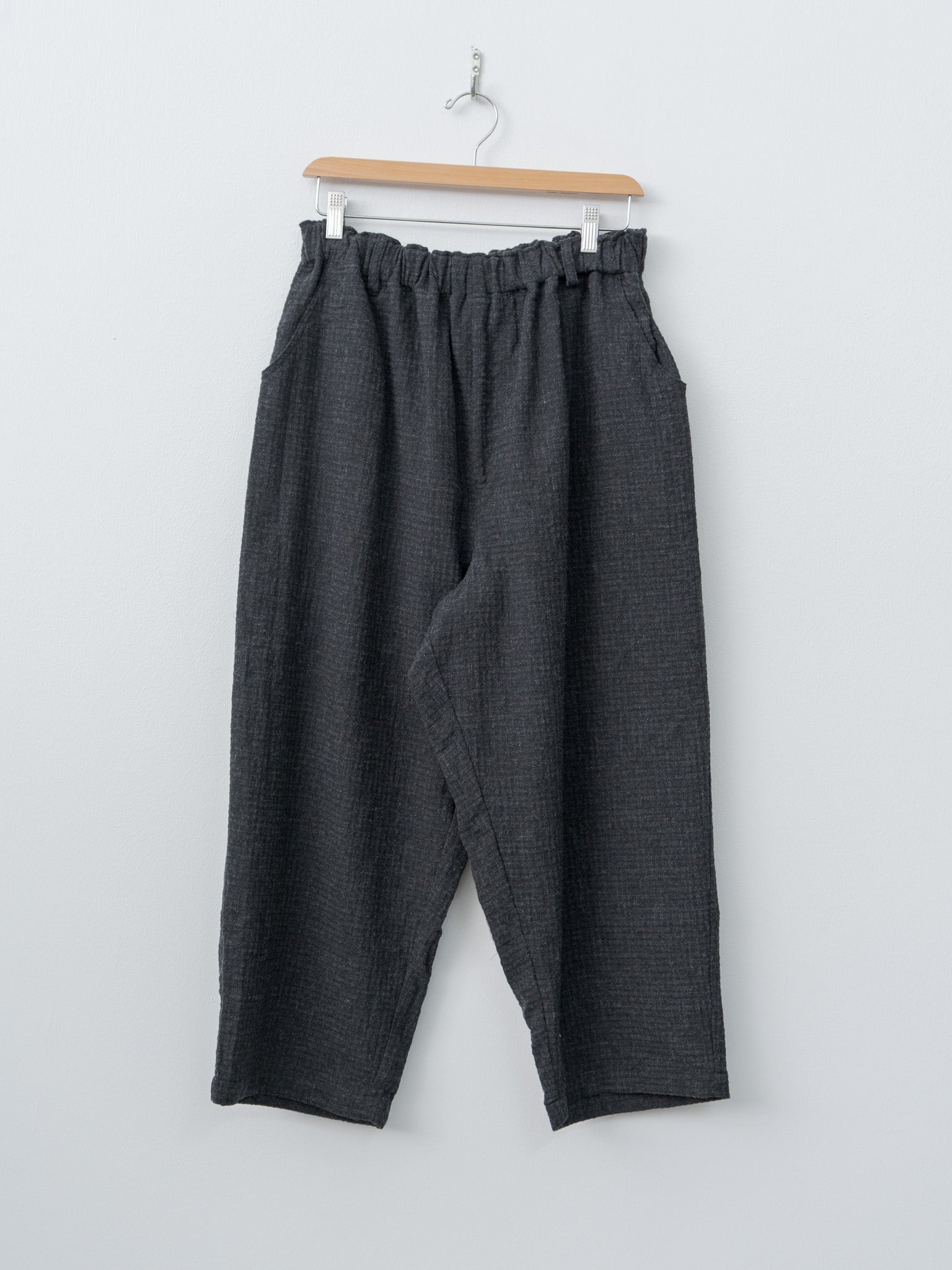 Namu Shop - Ichi Antiquites C/W Seersucker Pants - Charcoal