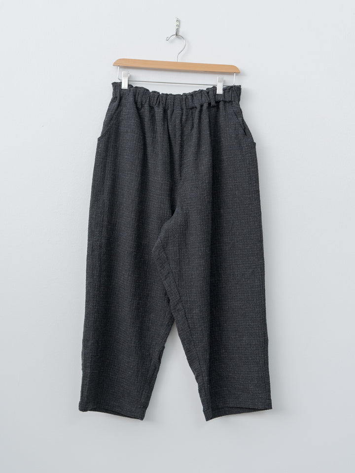 Namu Shop - Ichi Antiquites C/W Seersucker Pants - Charcoal