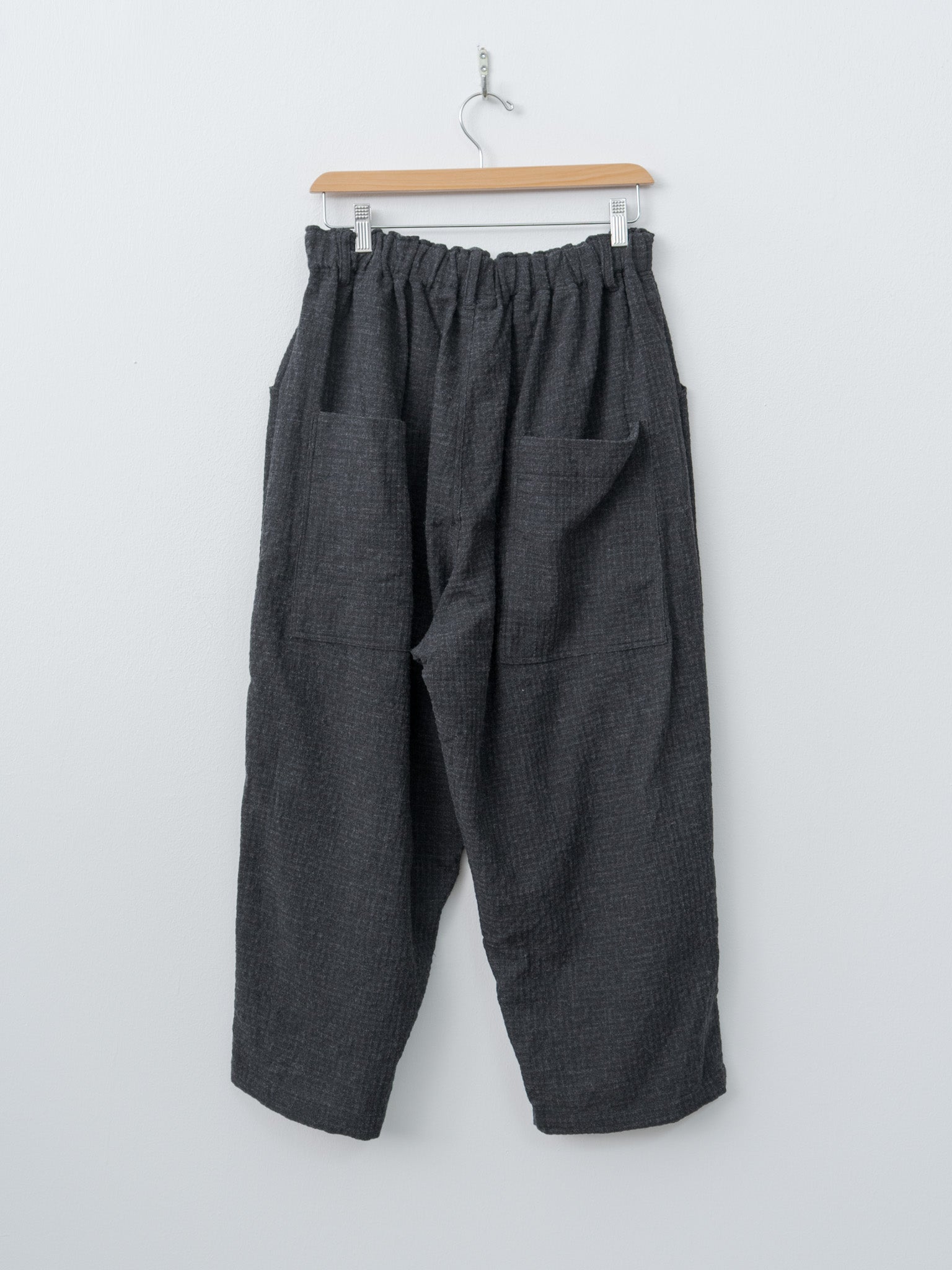 Namu Shop - Ichi Antiquites C/W Seersucker Pants - Charcoal