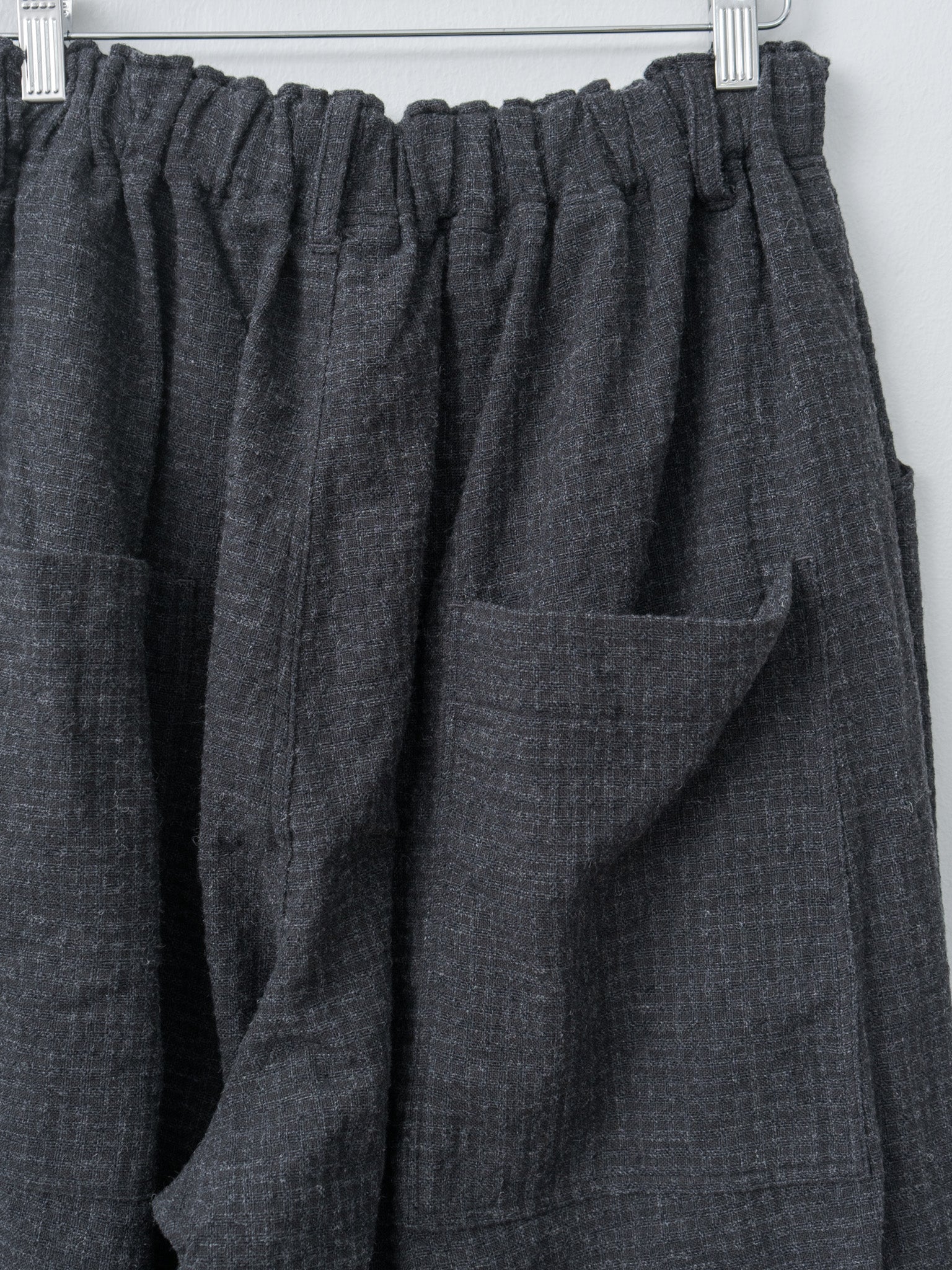 Namu Shop - Ichi Antiquites C/W Seersucker Pants - Charcoal