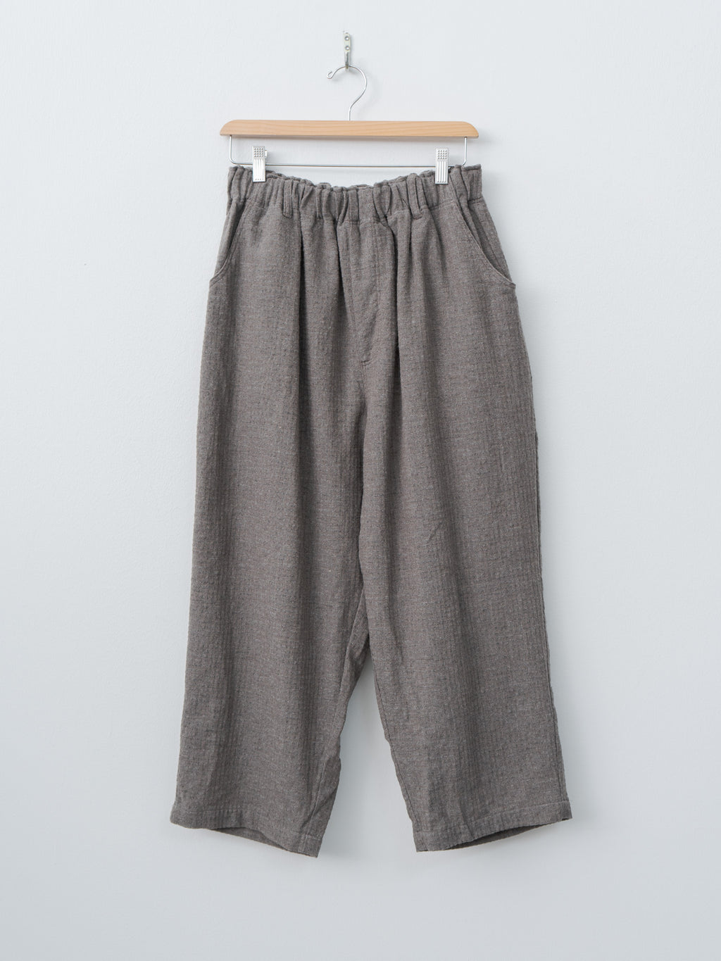Namu Shop - Ichi Antiquites C/W Seersucker Pants - Mocha