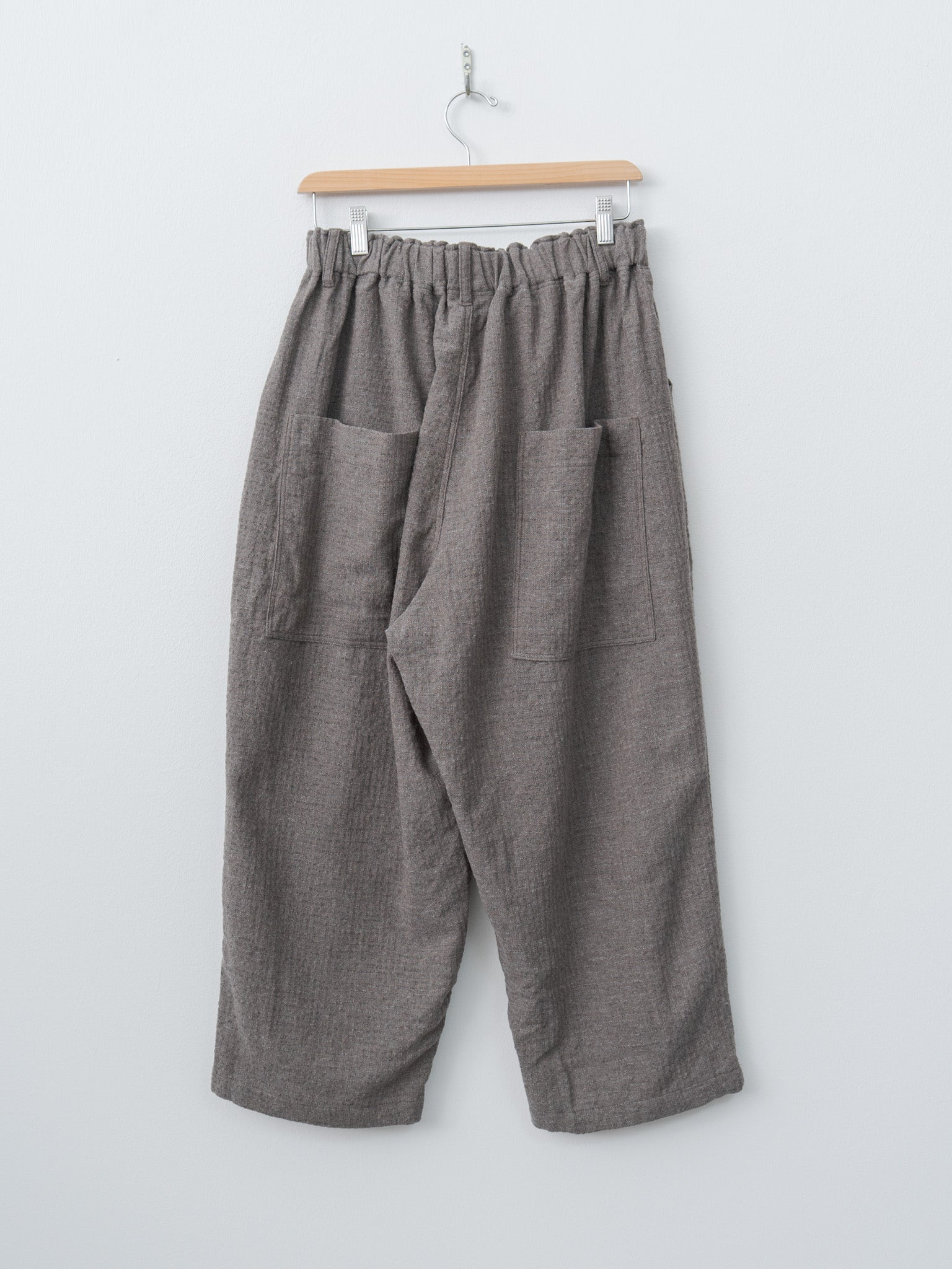 Namu Shop - Ichi Antiquites C/W Seersucker Pants - Mocha