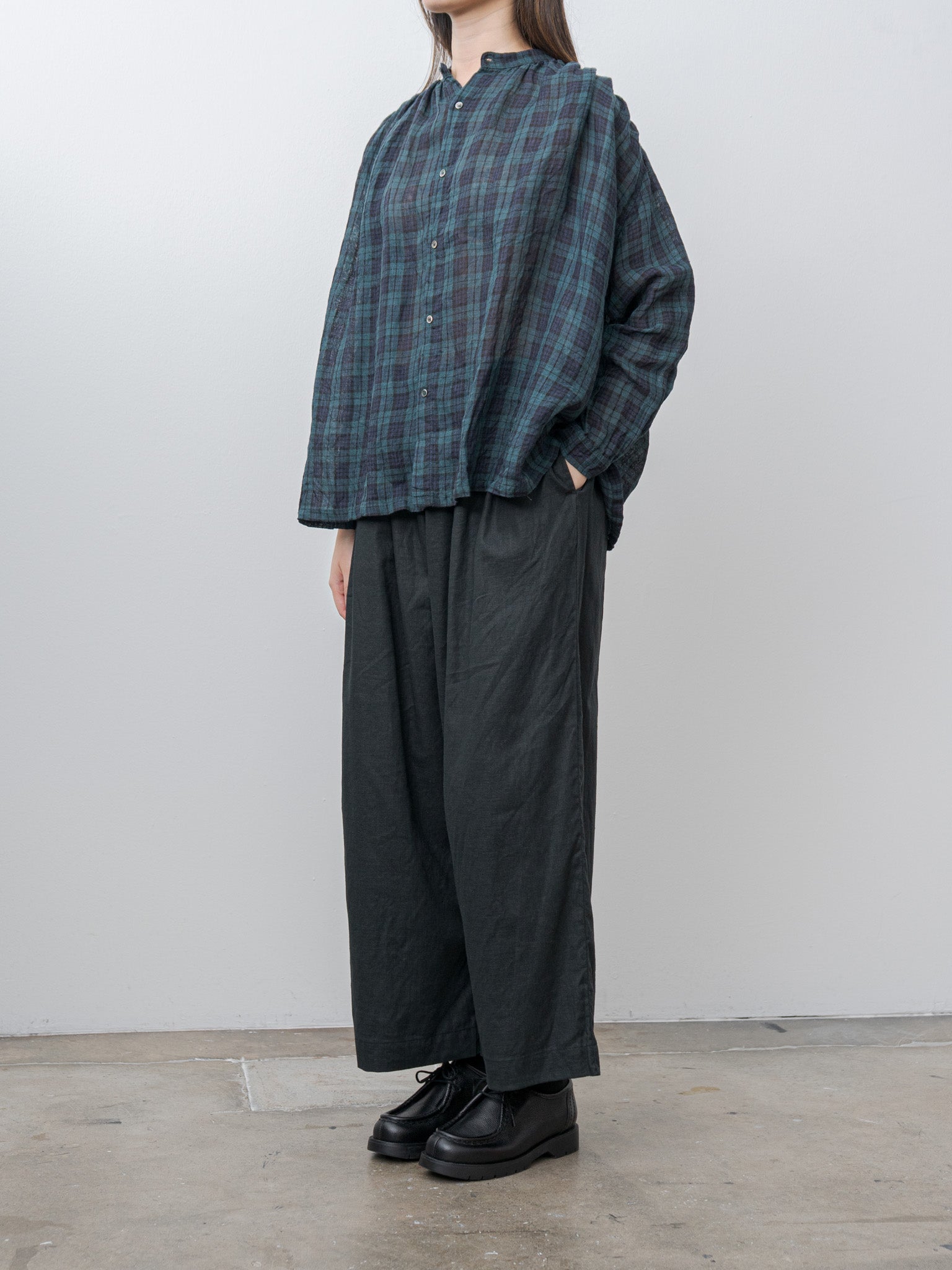 Namu Shop - Ichi Antiquites Canvas Pants - Black