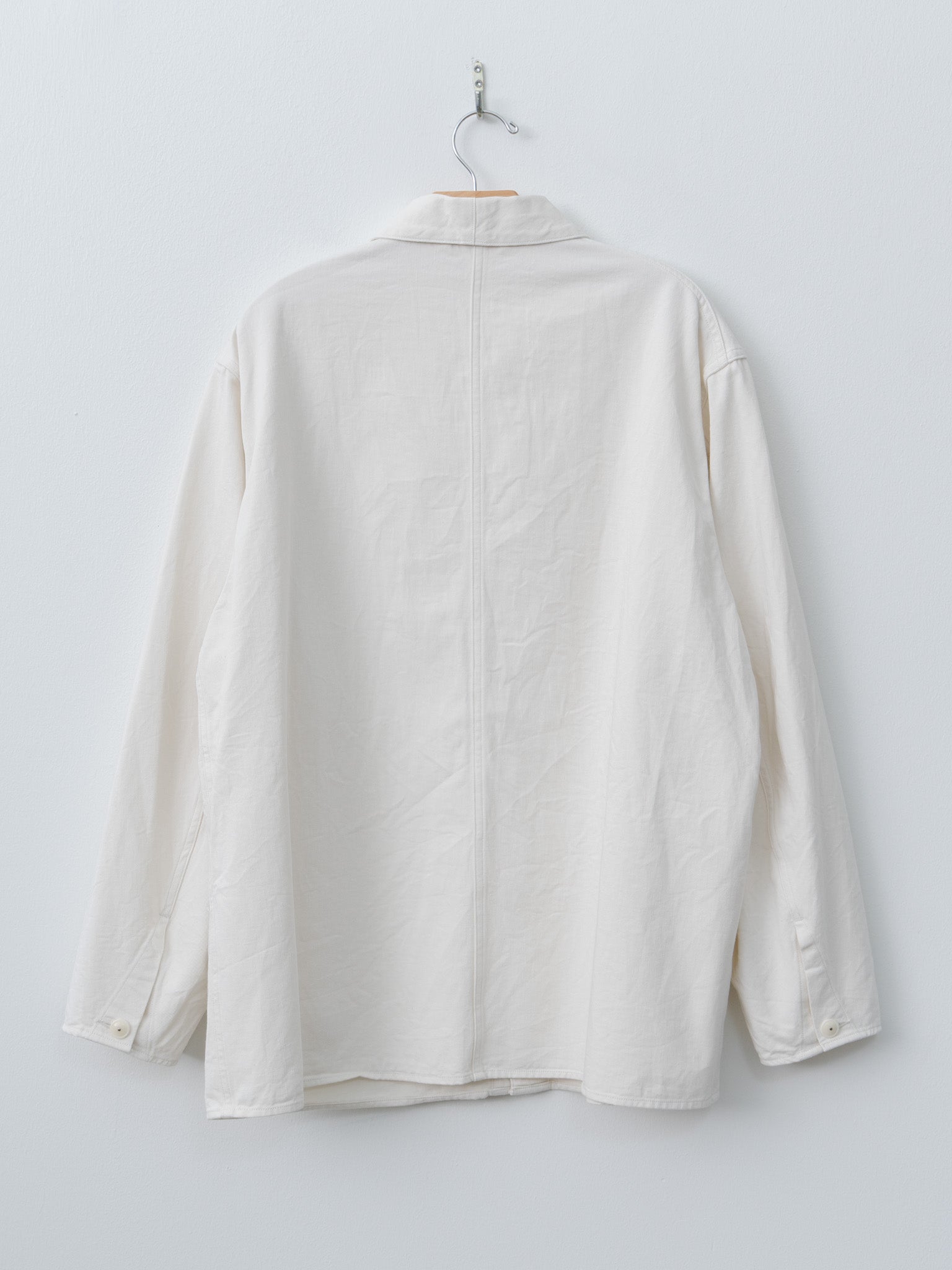 Namu Shop - Kaptain Sunshine Cotton Drill Coverall Jacket - Ecru
