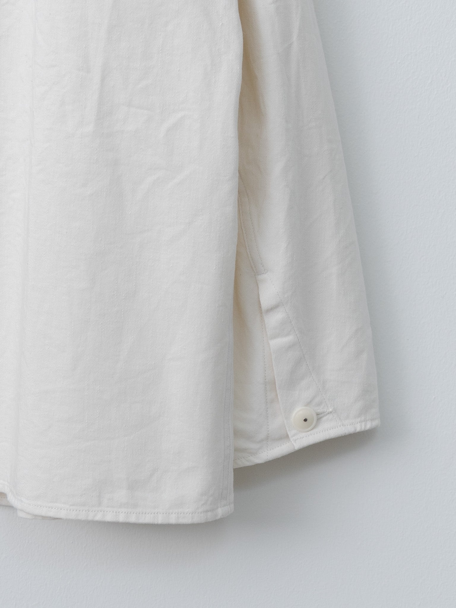 Namu Shop - Kaptain Sunshine Cotton Drill Coverall Jacket - Ecru