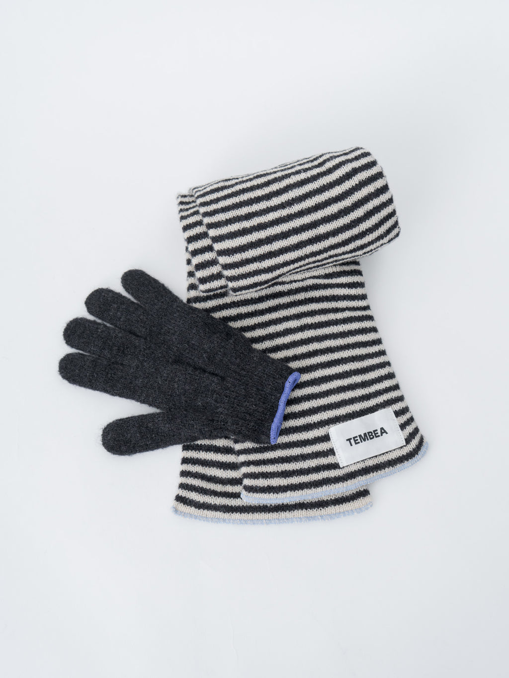 Namu Shop - Tembea Gloves - Charcoal / Lavender