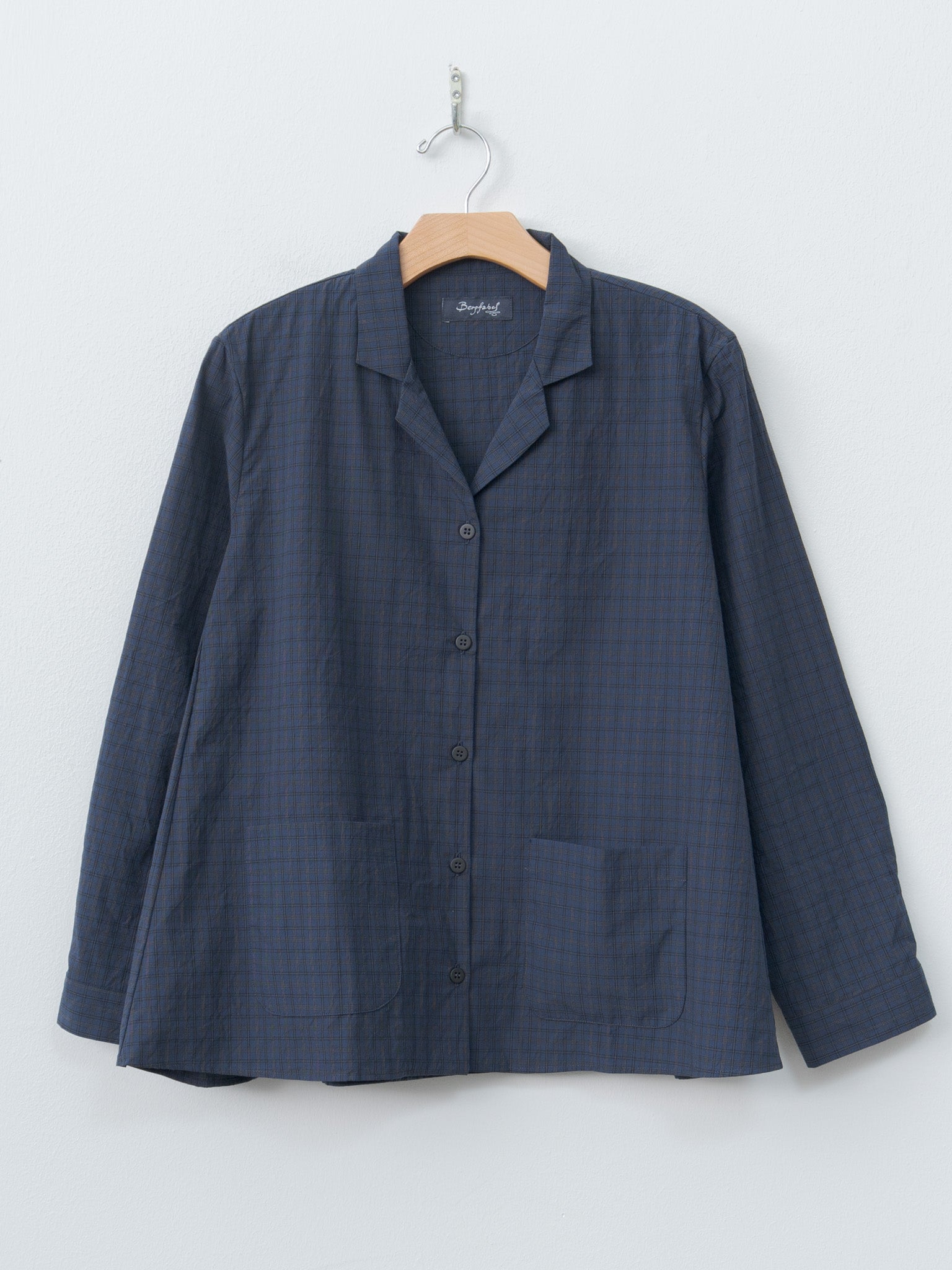 Namu Shop - Bergfabel Jenny Shirt - Navy Check