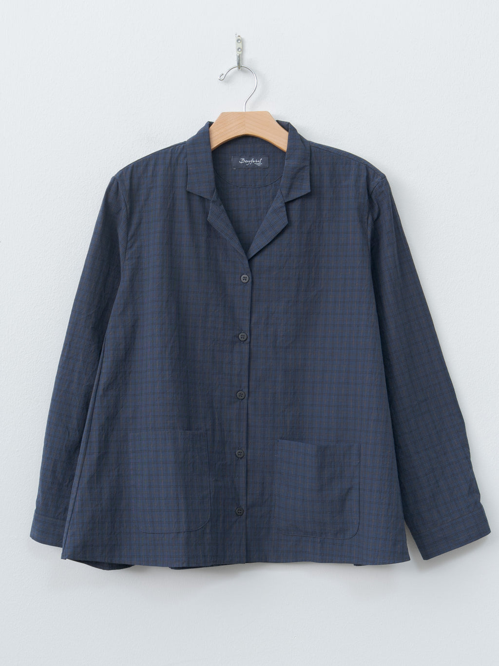 Namu Shop - Bergfabel Jenny Shirt - Navy Check