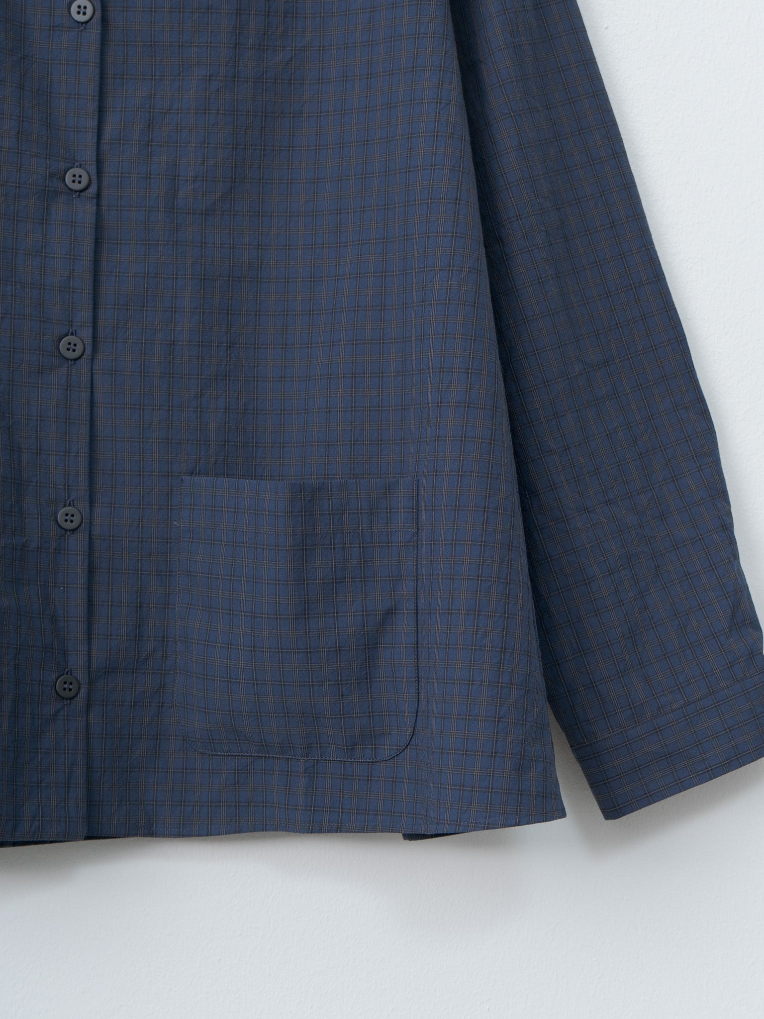 Namu Shop - Bergfabel Jenny Shirt - Navy Check