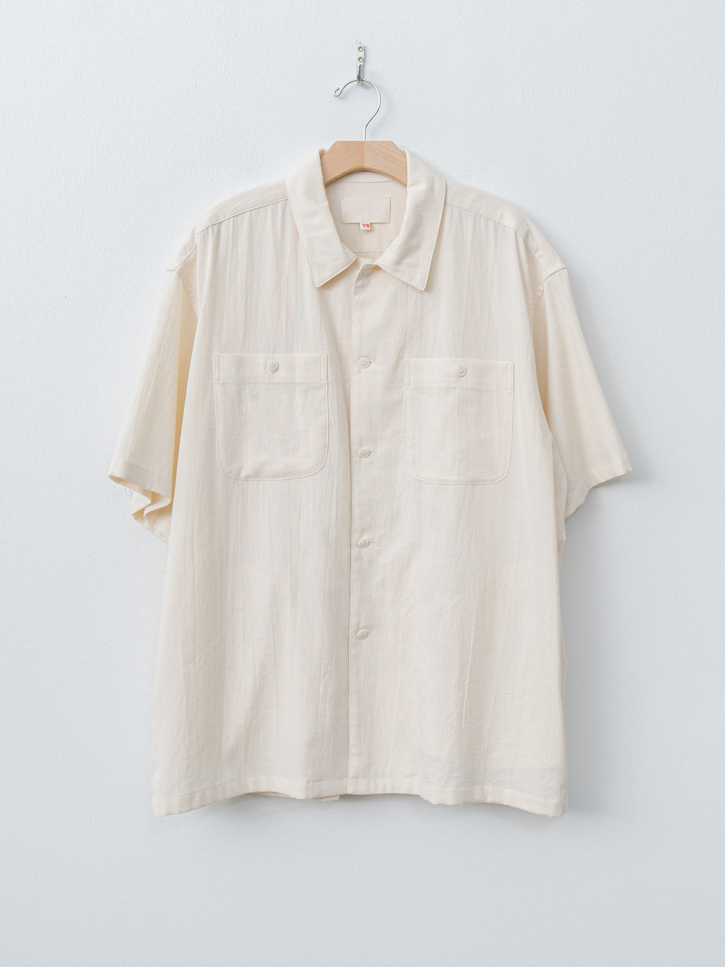 Namu Shop - Yoko Sakamoto Utility S/S Shirt - Ecru