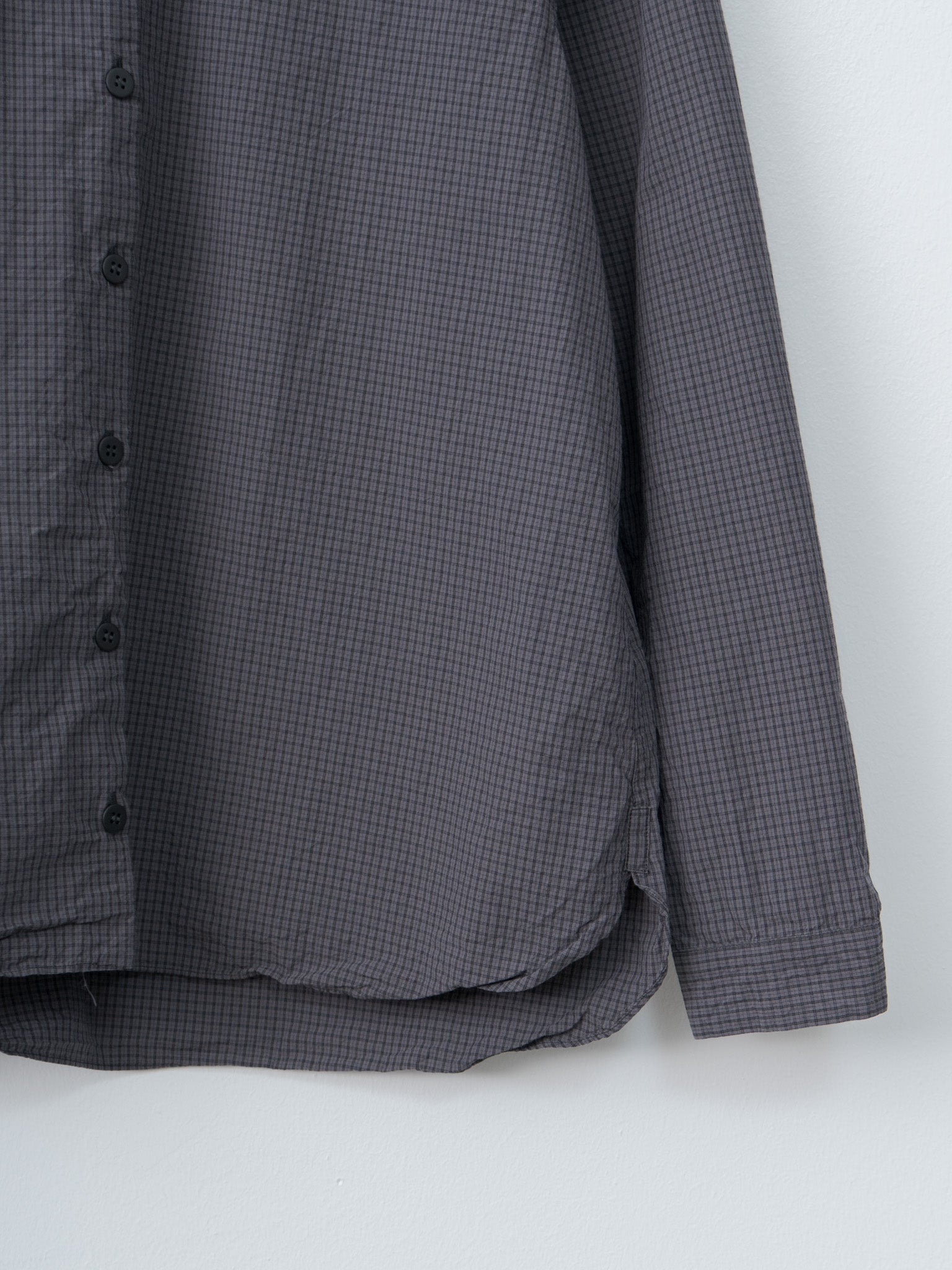 Namu Shop - Bergfabel Loose Tyrol Shirt - Gray Check