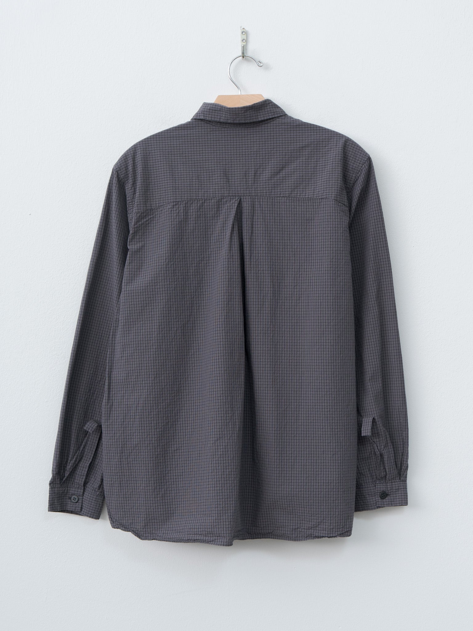 Namu Shop - Bergfabel Loose Tyrol Shirt - Gray Check
