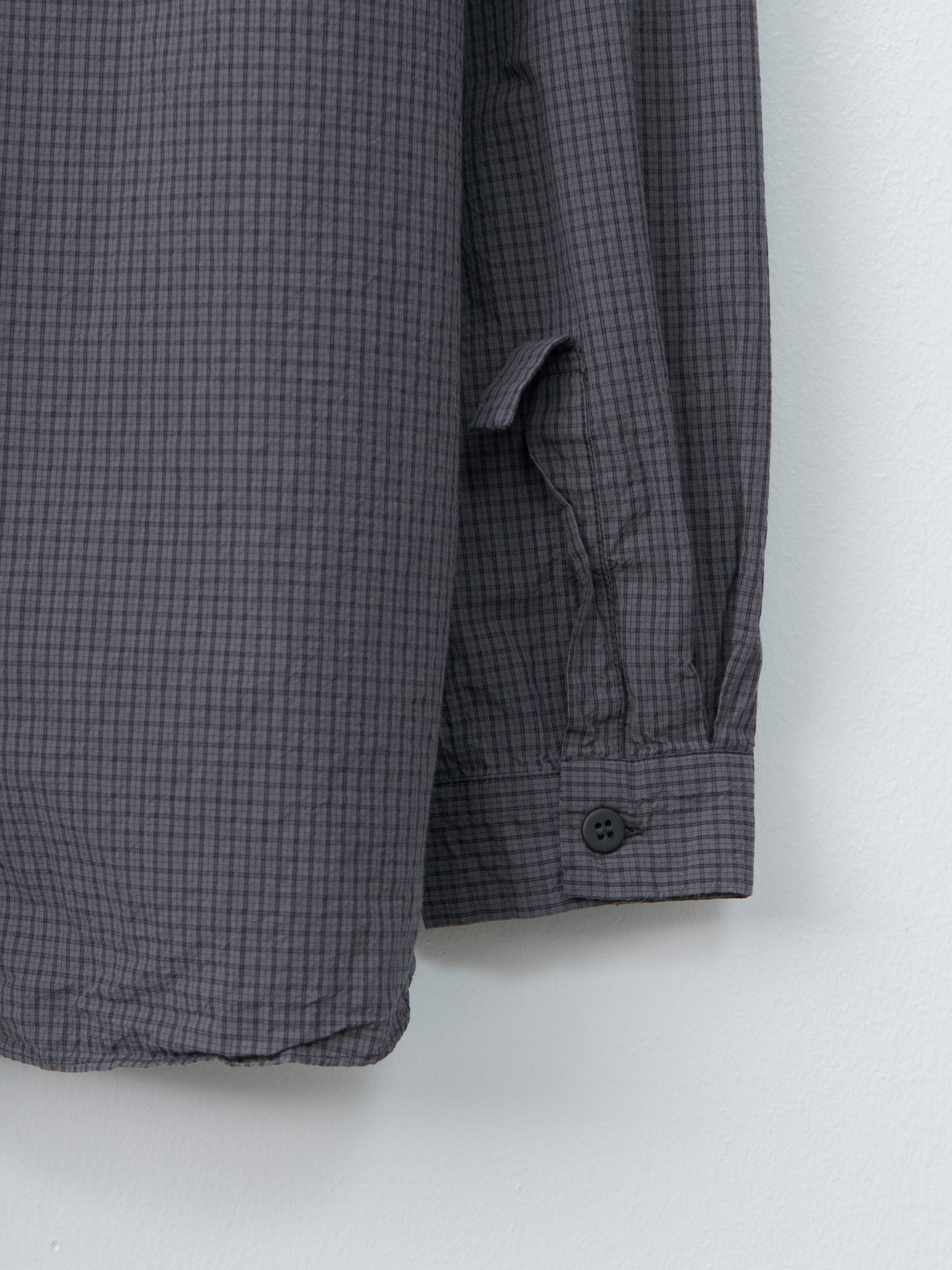 Namu Shop - Bergfabel Loose Tyrol Shirt - Gray Check