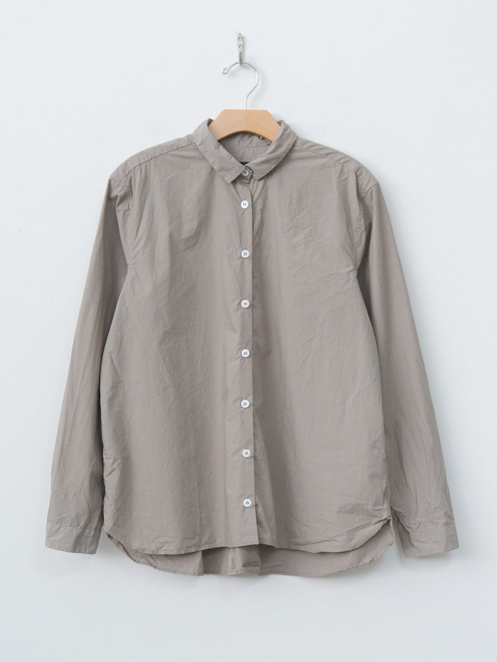 Namu Shop - Bergfabel Loose Tyrol Shirt - Taupe
