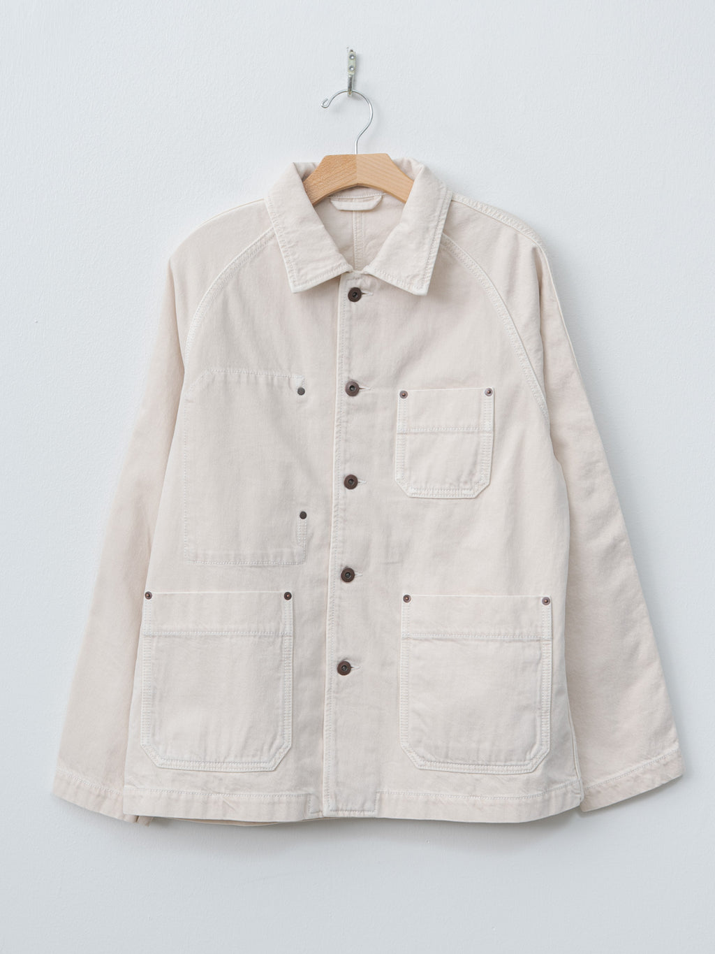 Namu Shop - Casey Casey Camille Denim Jacket DENIM - Ivory