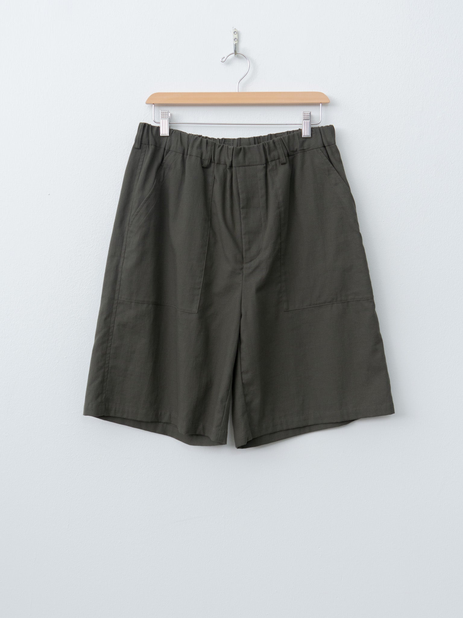 Namu Shop - Yoko Sakamoto Utility Easy Shorts - Olive
