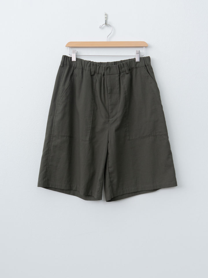 Namu Shop - Yoko Sakamoto Utility Easy Shorts - Olive