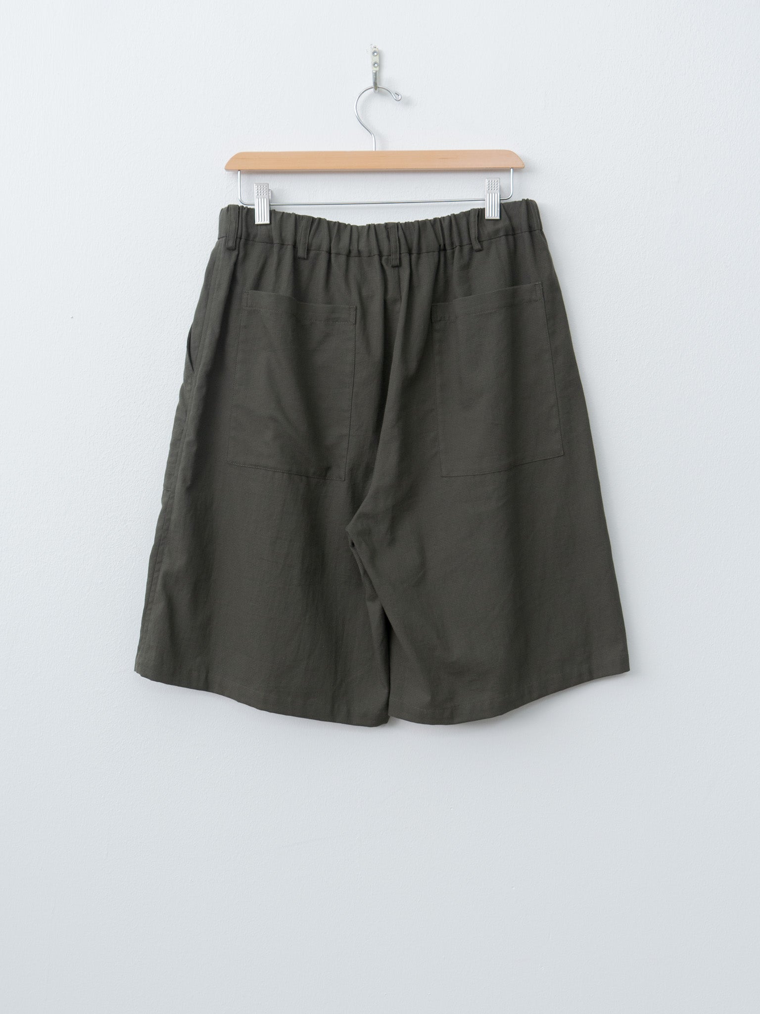 Namu Shop - Yoko Sakamoto Utility Easy Shorts - Olive