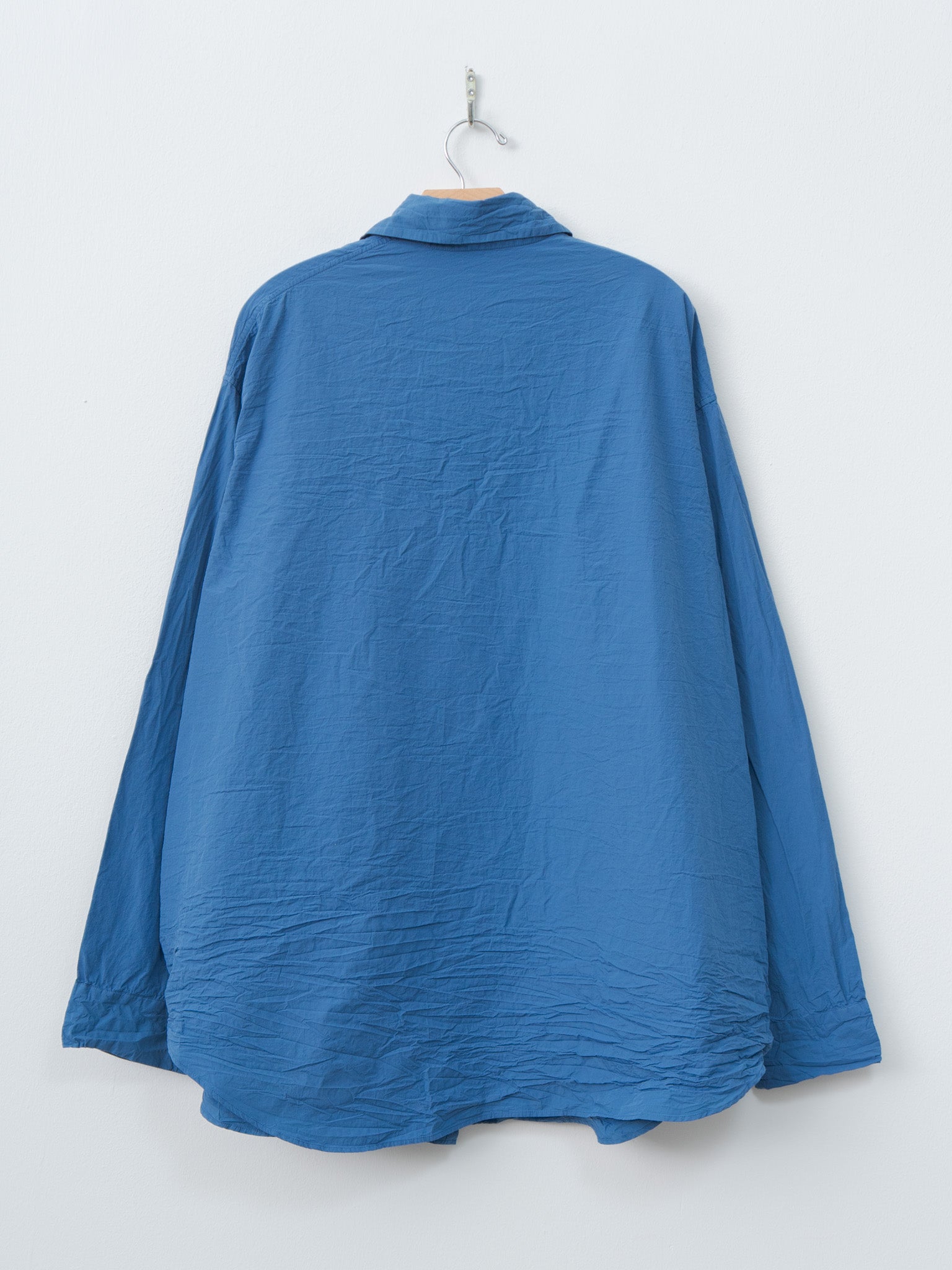 Namu Shop - Casey Casey Tippy Shirt CHALK POPLIN - Medium Blue