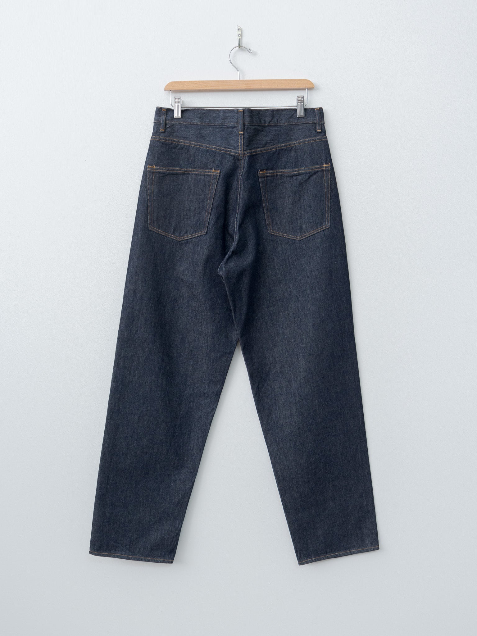 Namu Shop - Auralee Hard Twist Denim Wide Pants - Indigo